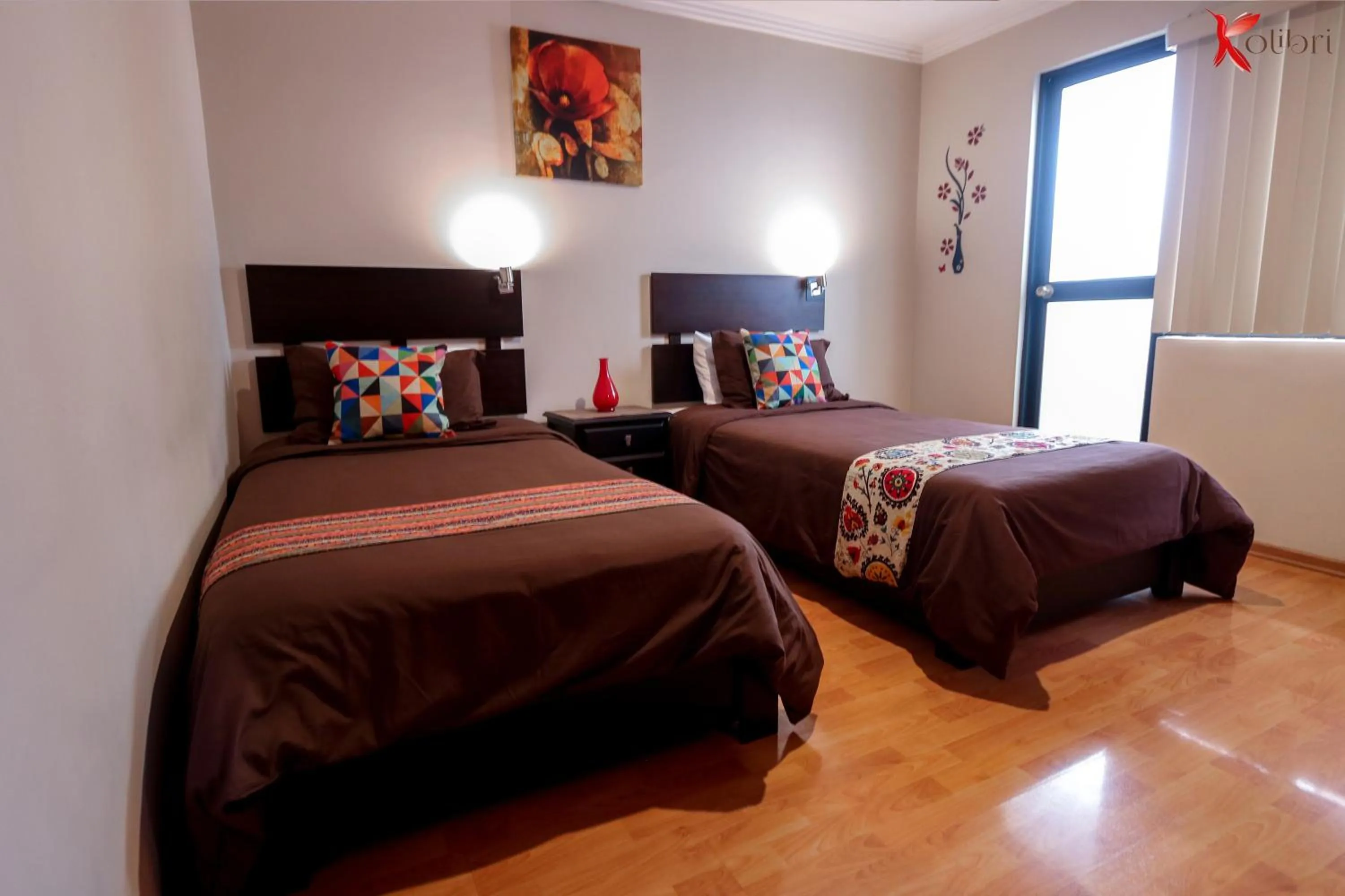 Bed in Hostal Kolibri B&B