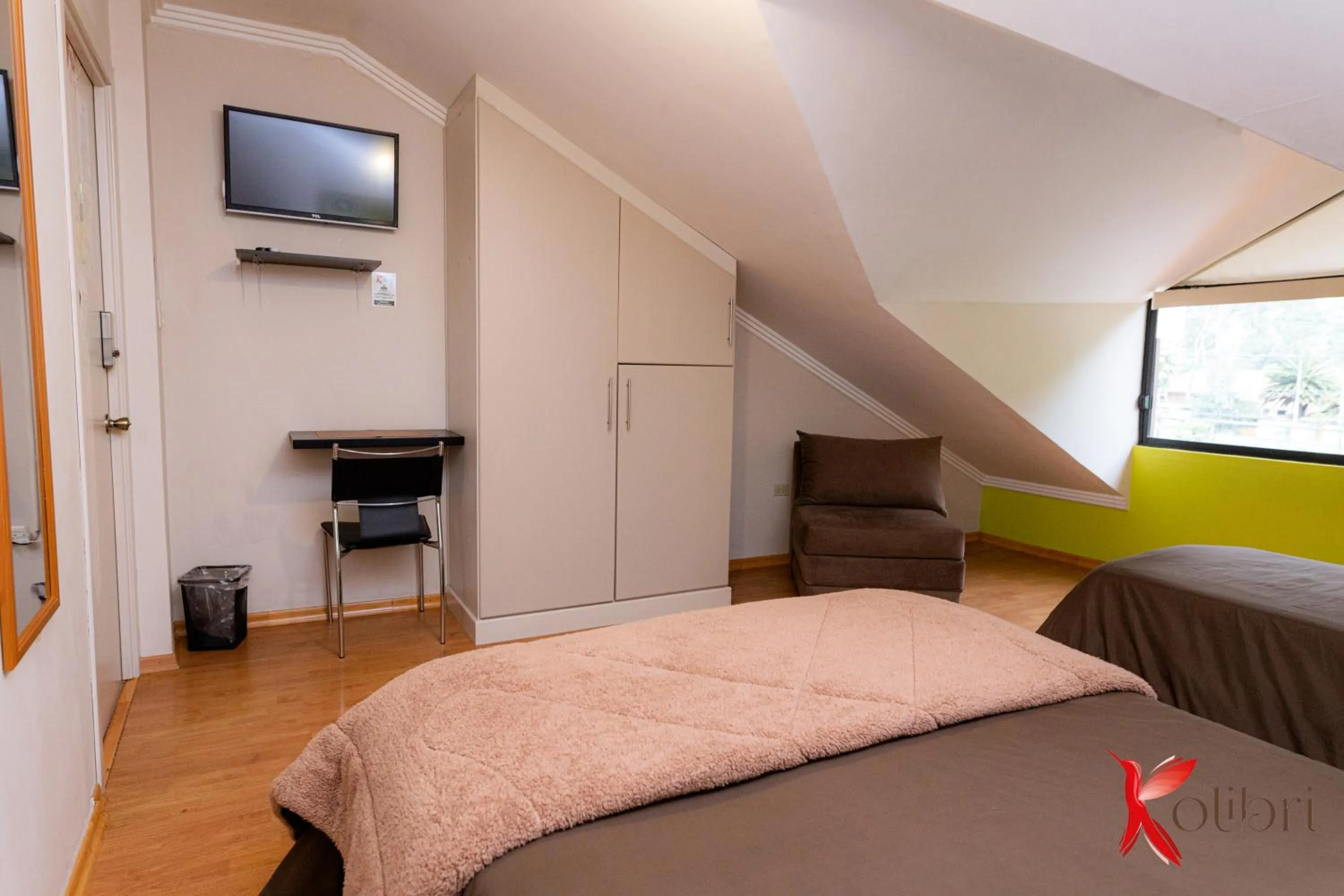 Bed in Hostal Kolibri B&B