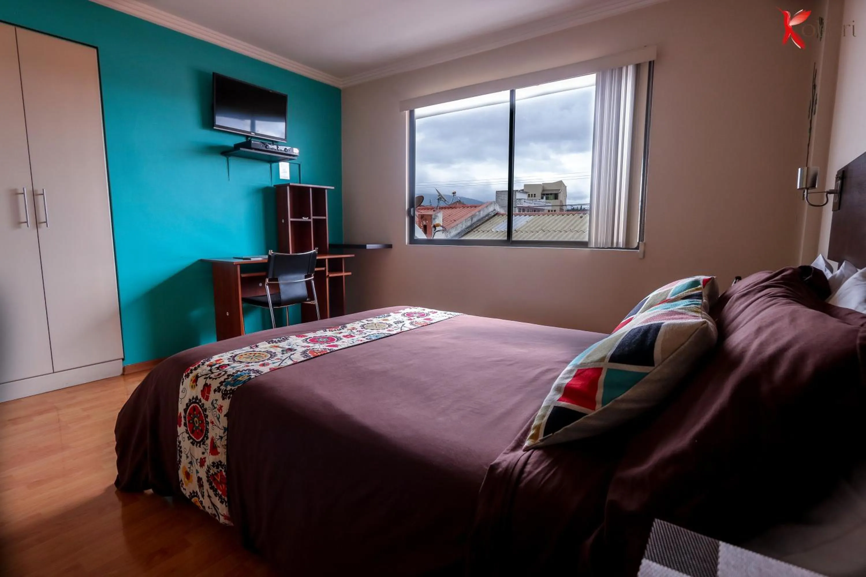 City view, Bed in Hostal Kolibri B&B