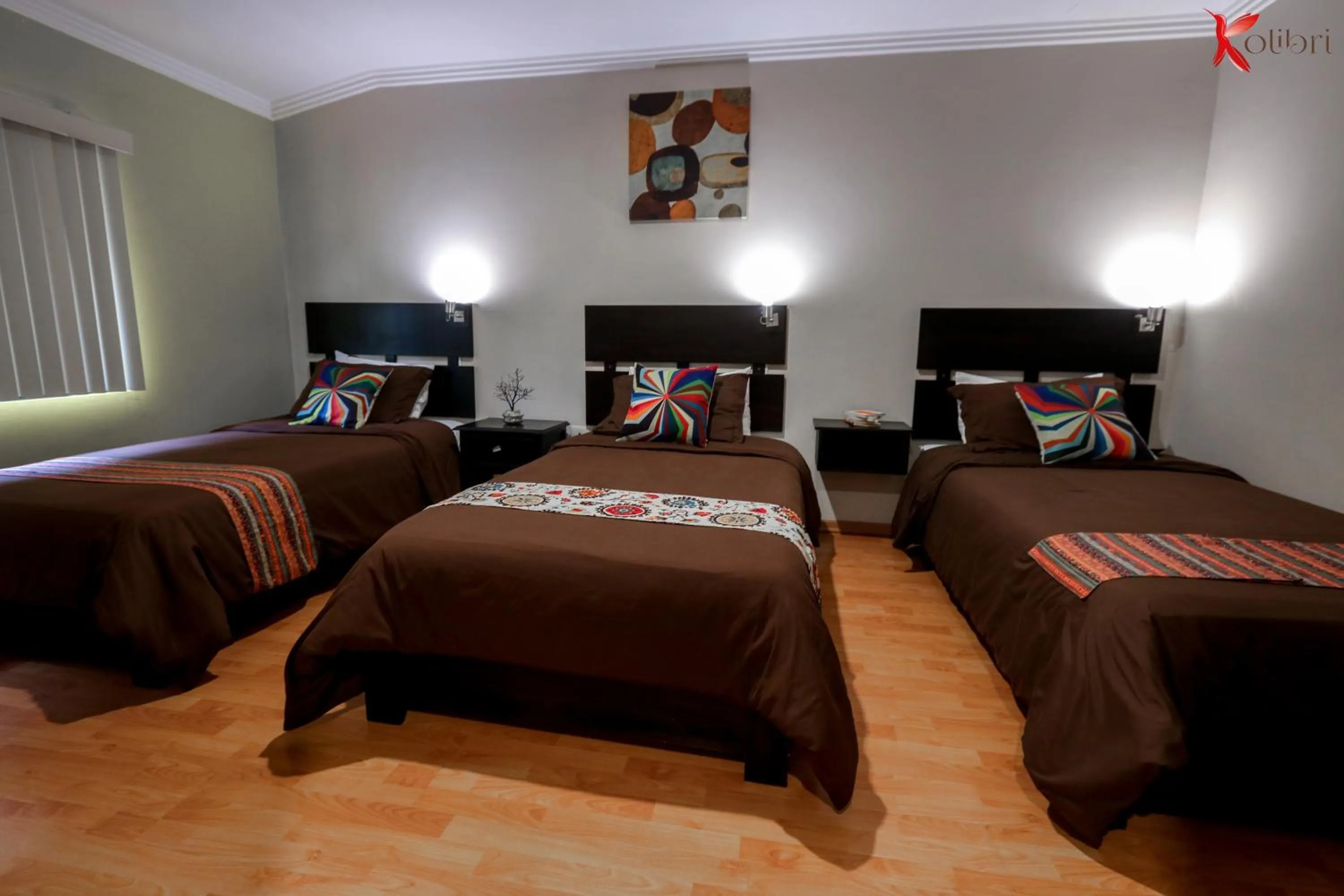 Bed in Hostal Kolibri B&B