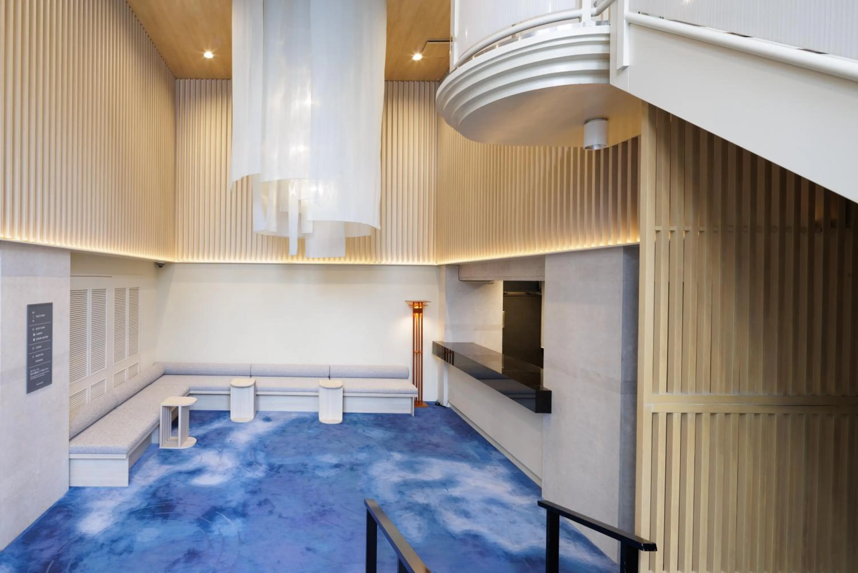 Lobby or reception in HOTEL AMANEK Asakusa Sakurabashi