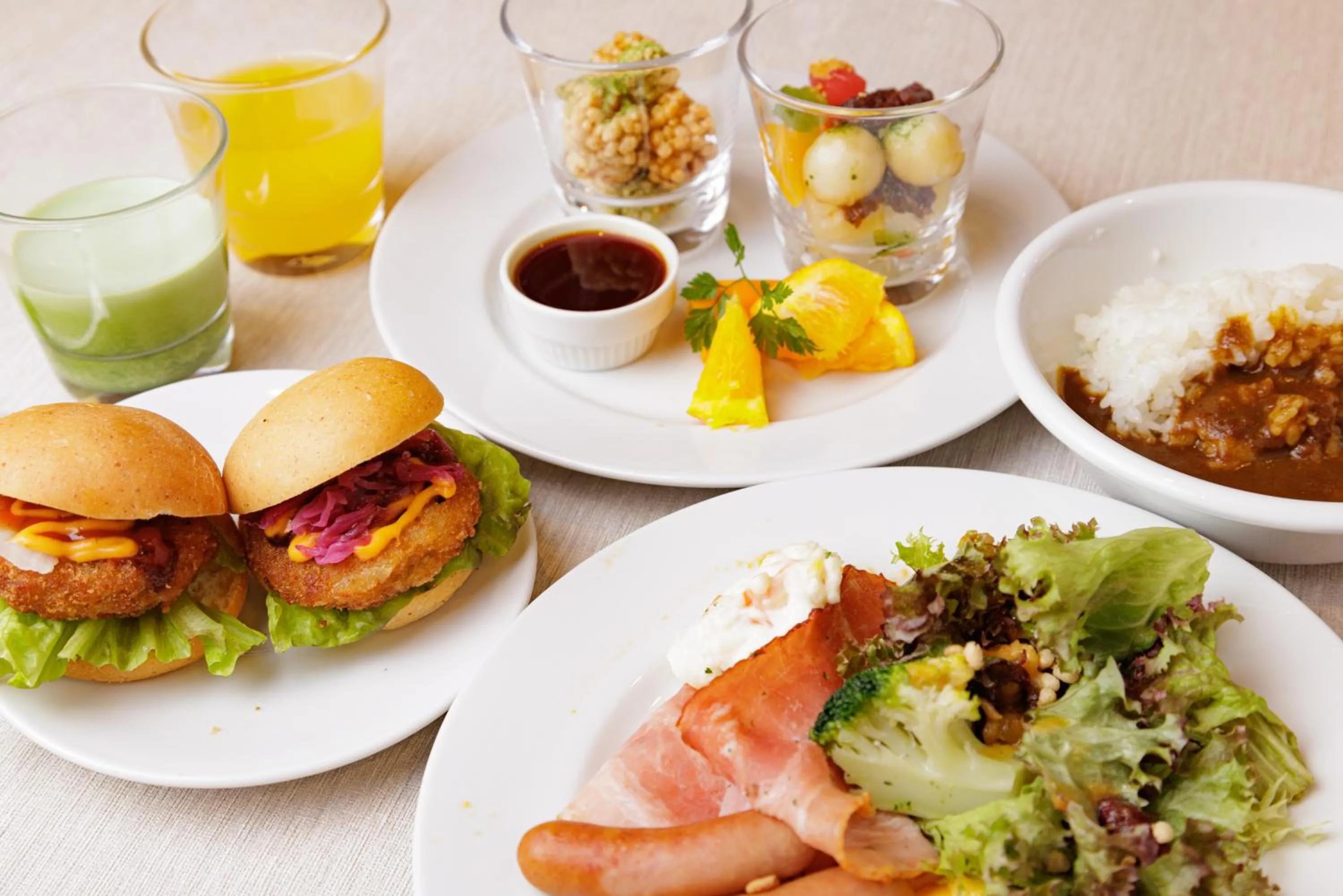 Breakfast in HOTEL AMANEK Asakusa Sakurabashi