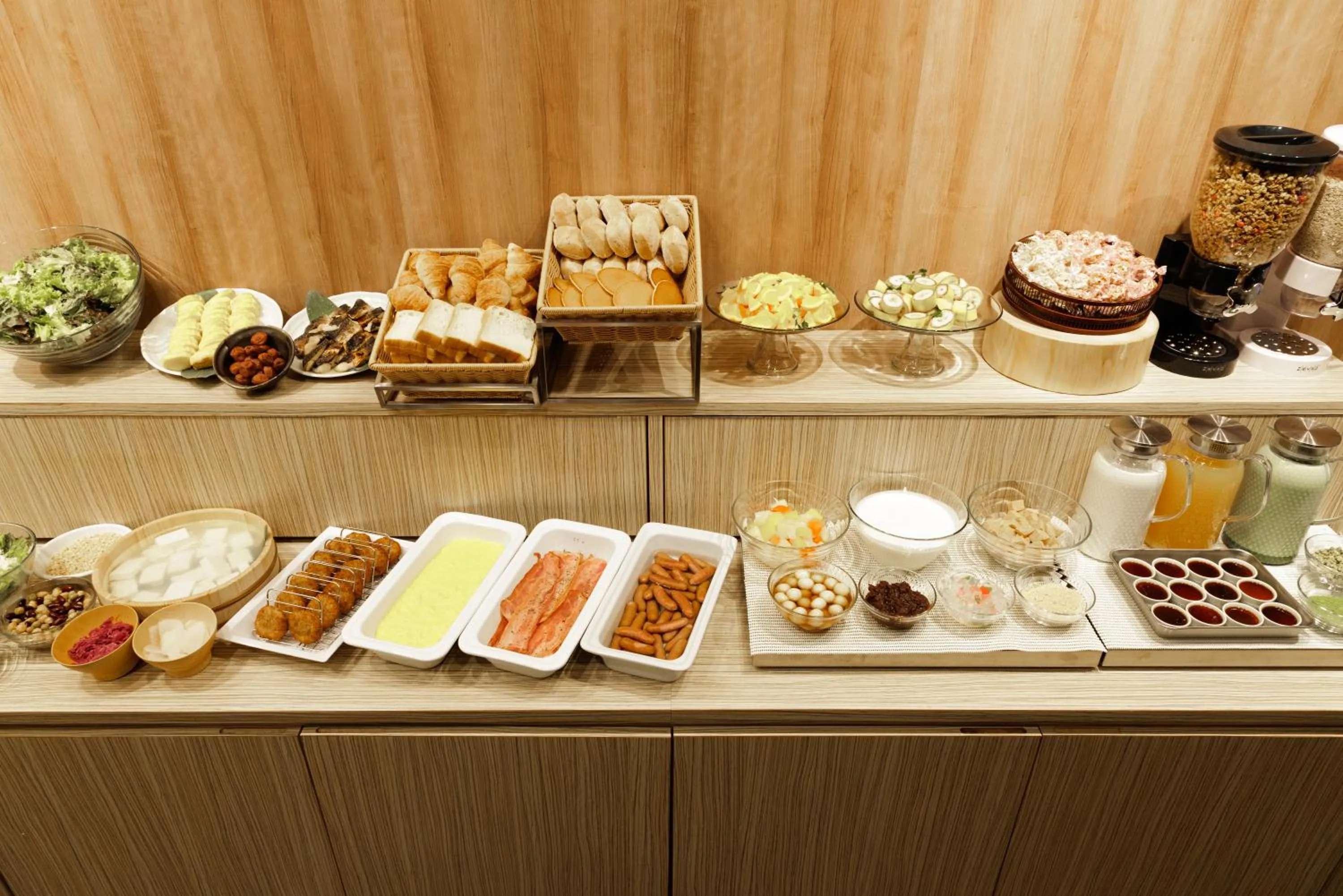 Breakfast in HOTEL AMANEK Asakusa Sakurabashi