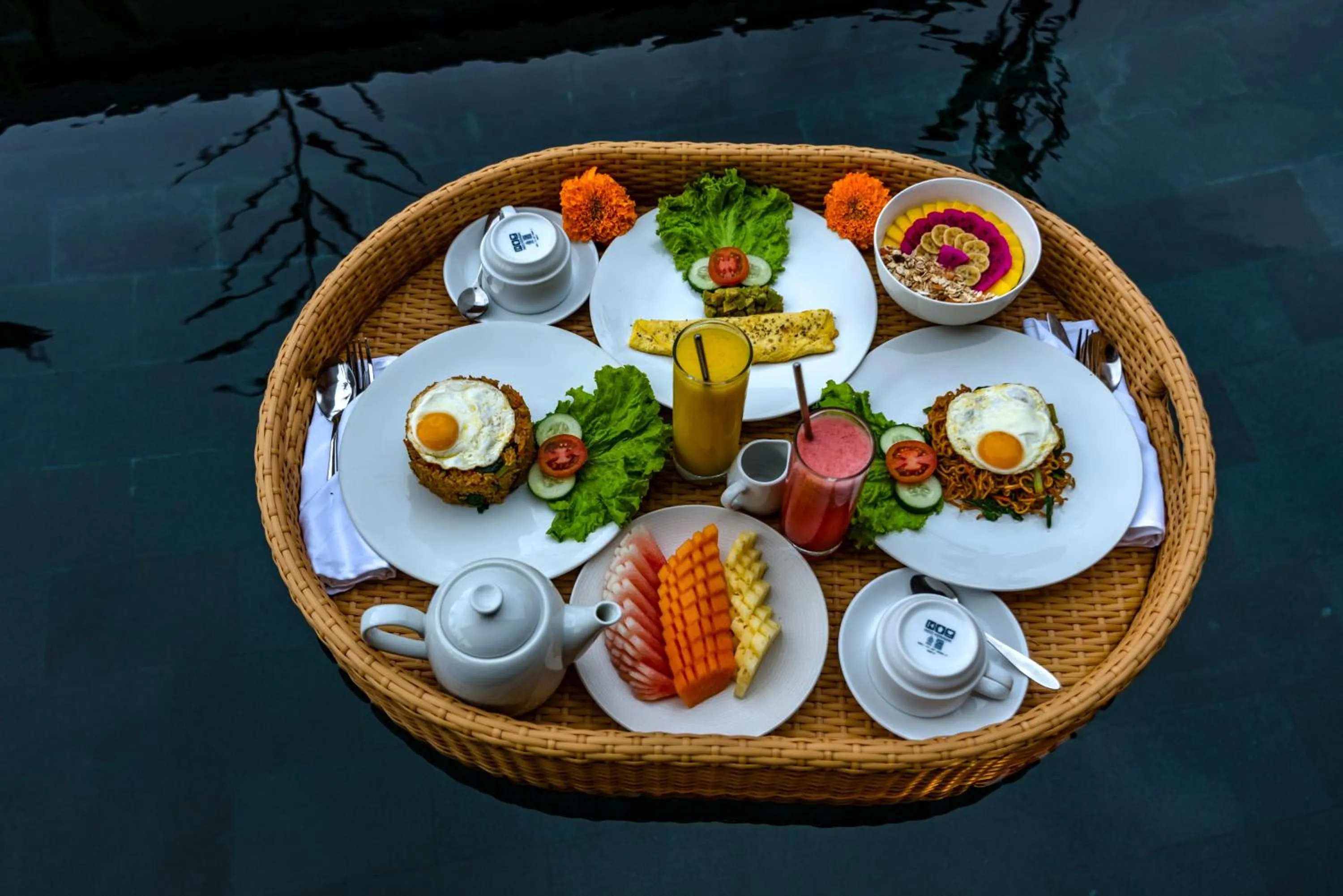 Breakfast in Umayonk Villa Ubud by Dhananjaya Hospitality