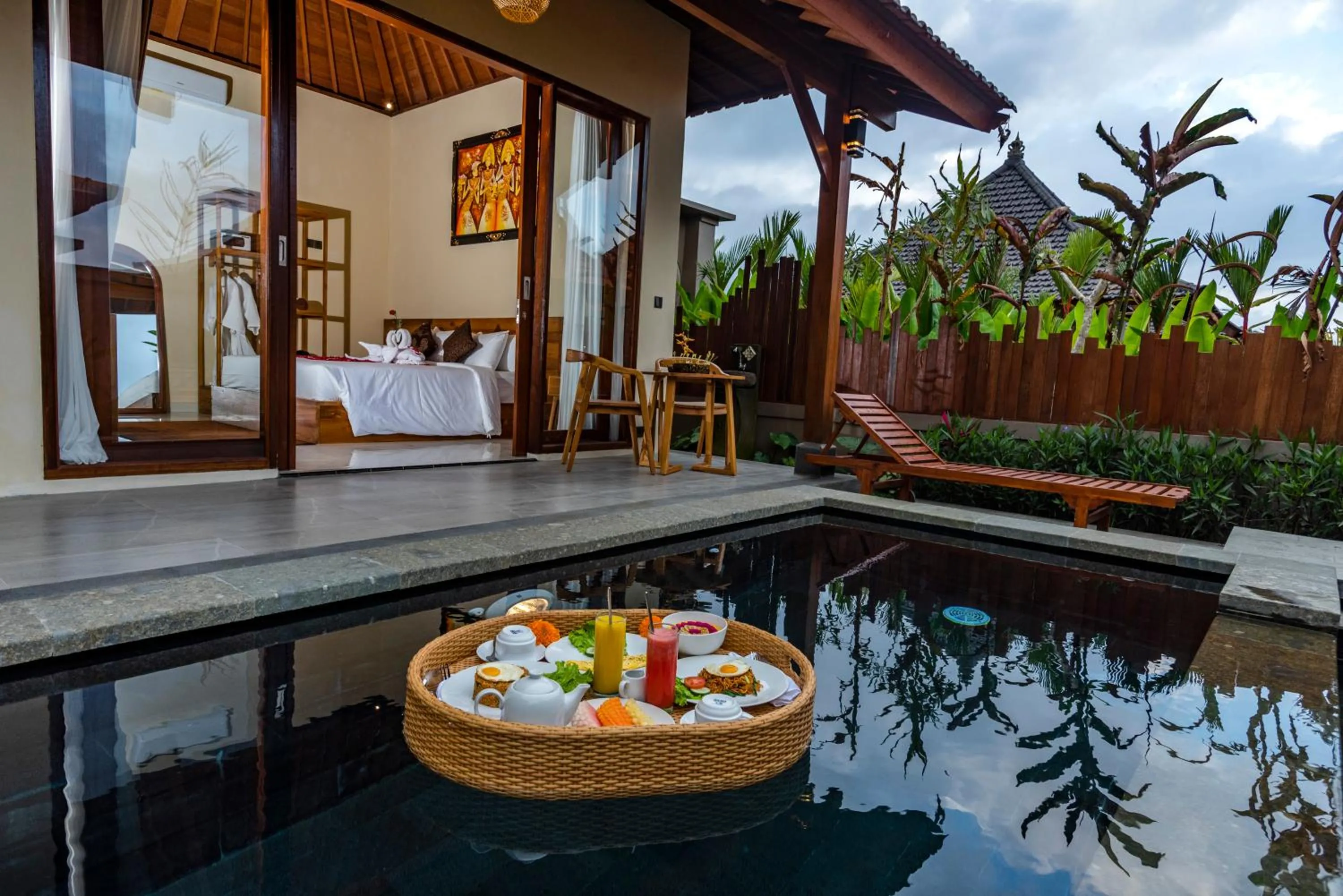 Breakfast in Umayonk Villa Ubud by Dhananjaya Hospitality