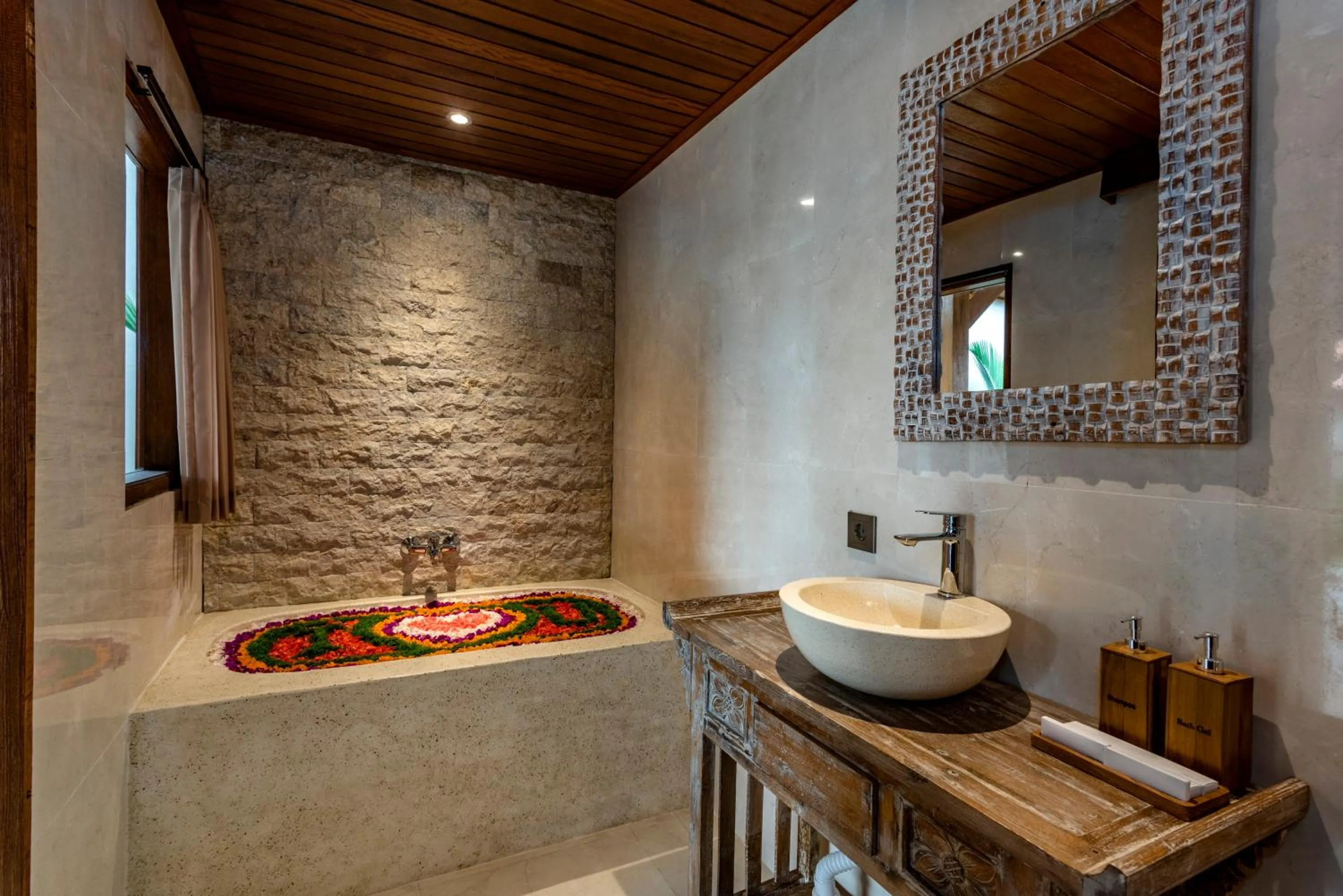 Bathroom in Umayonk Villa Ubud by Dhananjaya Hospitality