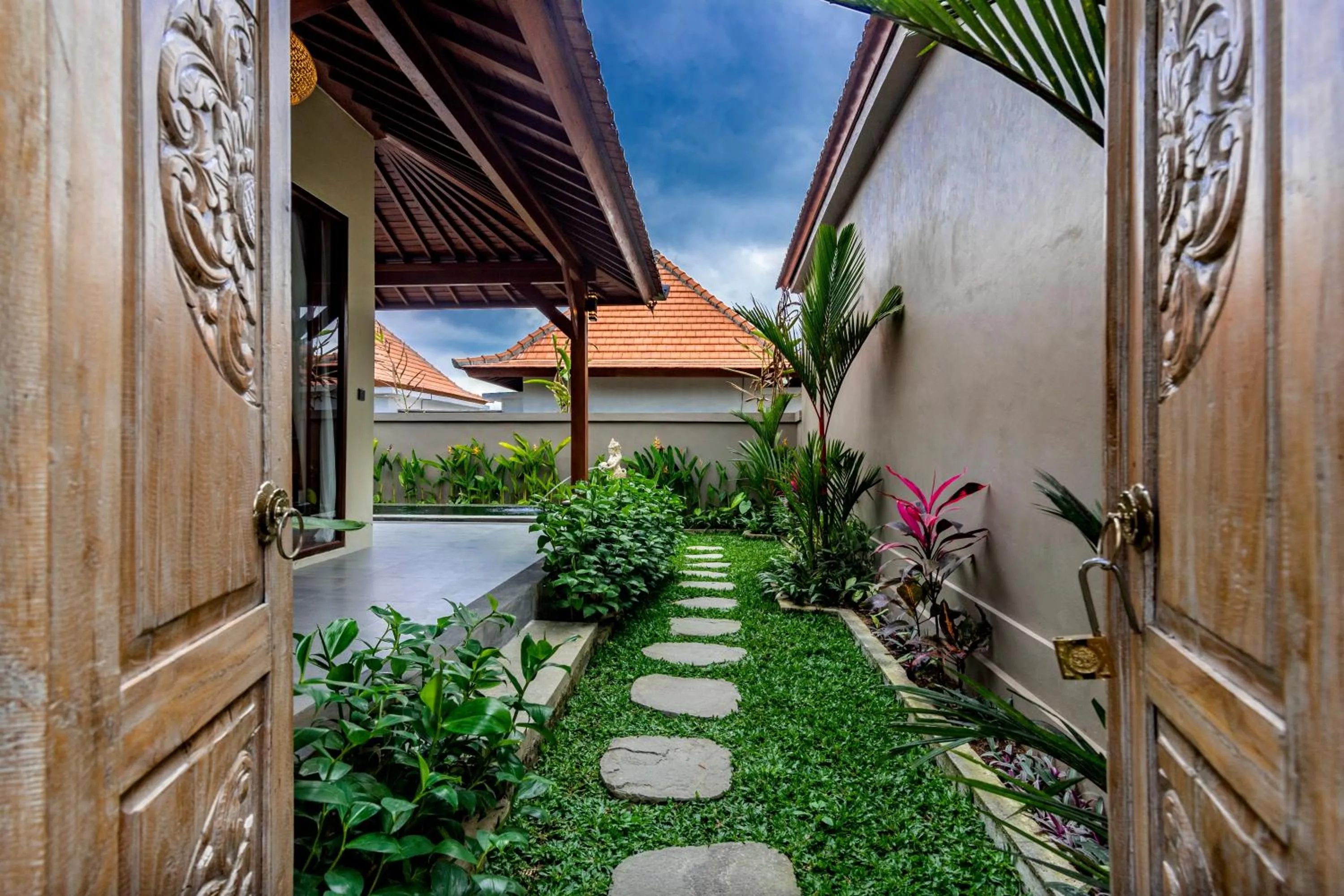 Garden in Umayonk Villa Ubud by Dhananjaya Hospitality