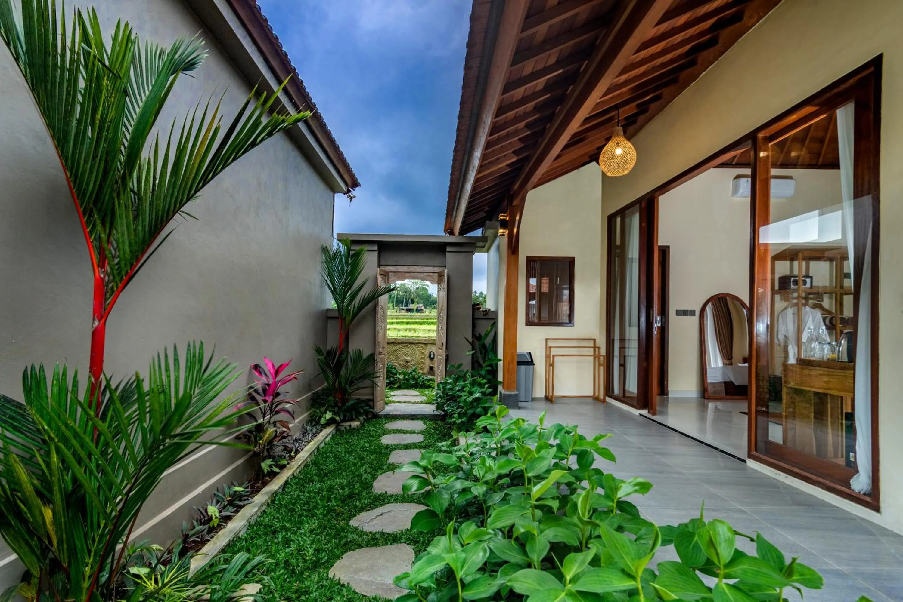 Garden in Umayonk Villa Ubud by Dhananjaya Hospitality