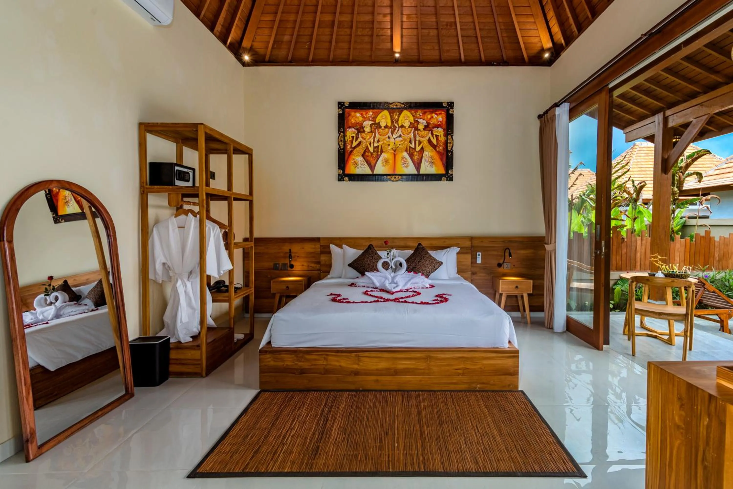 Bedroom, Bed in Umayonk Villa Ubud by Dhananjaya Hospitality