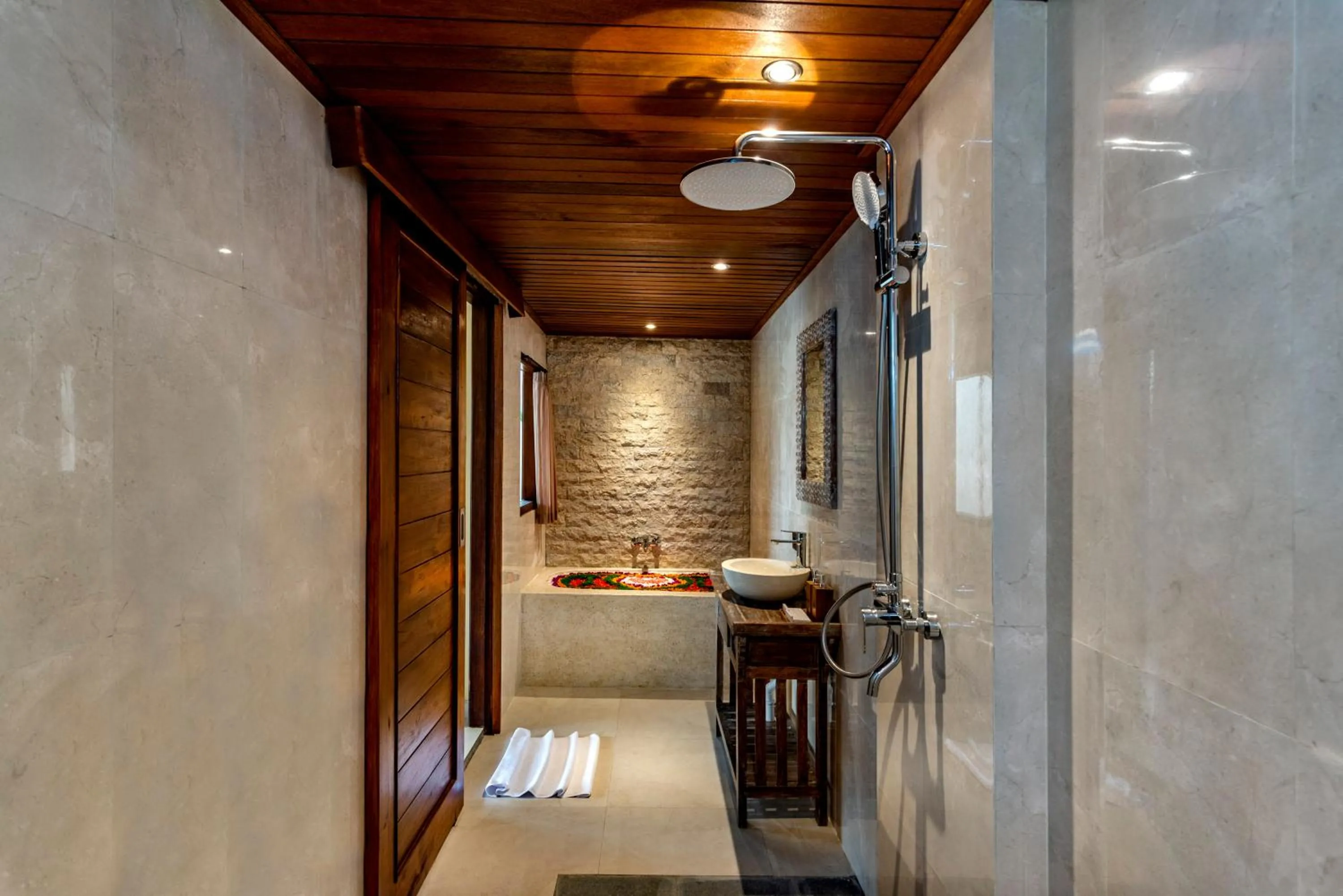 Bathroom in Umayonk Villa Ubud by Dhananjaya Hospitality