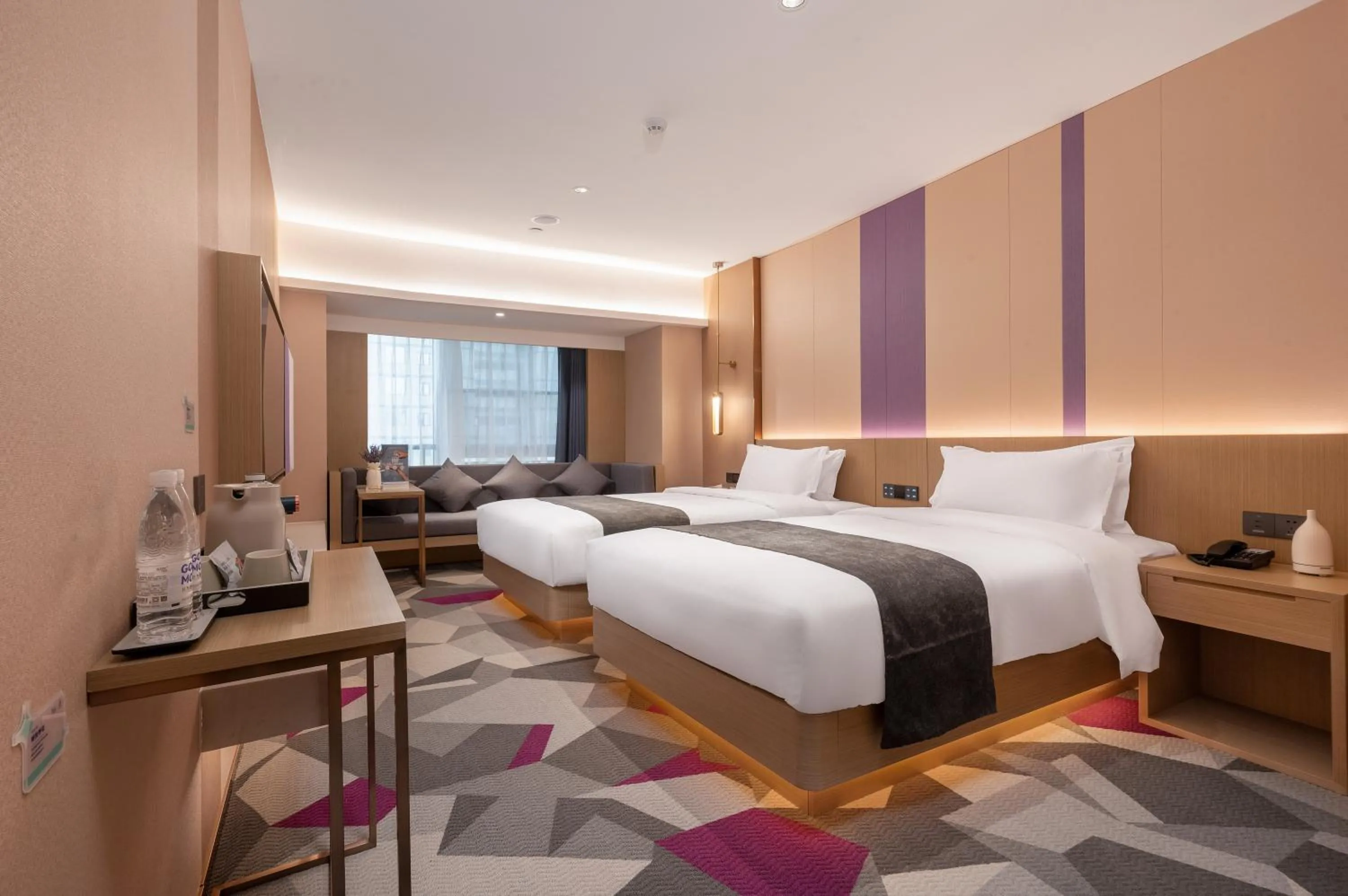 Superior Twin Room in Lavande Hotel Kunming Wujiaba CBD Center