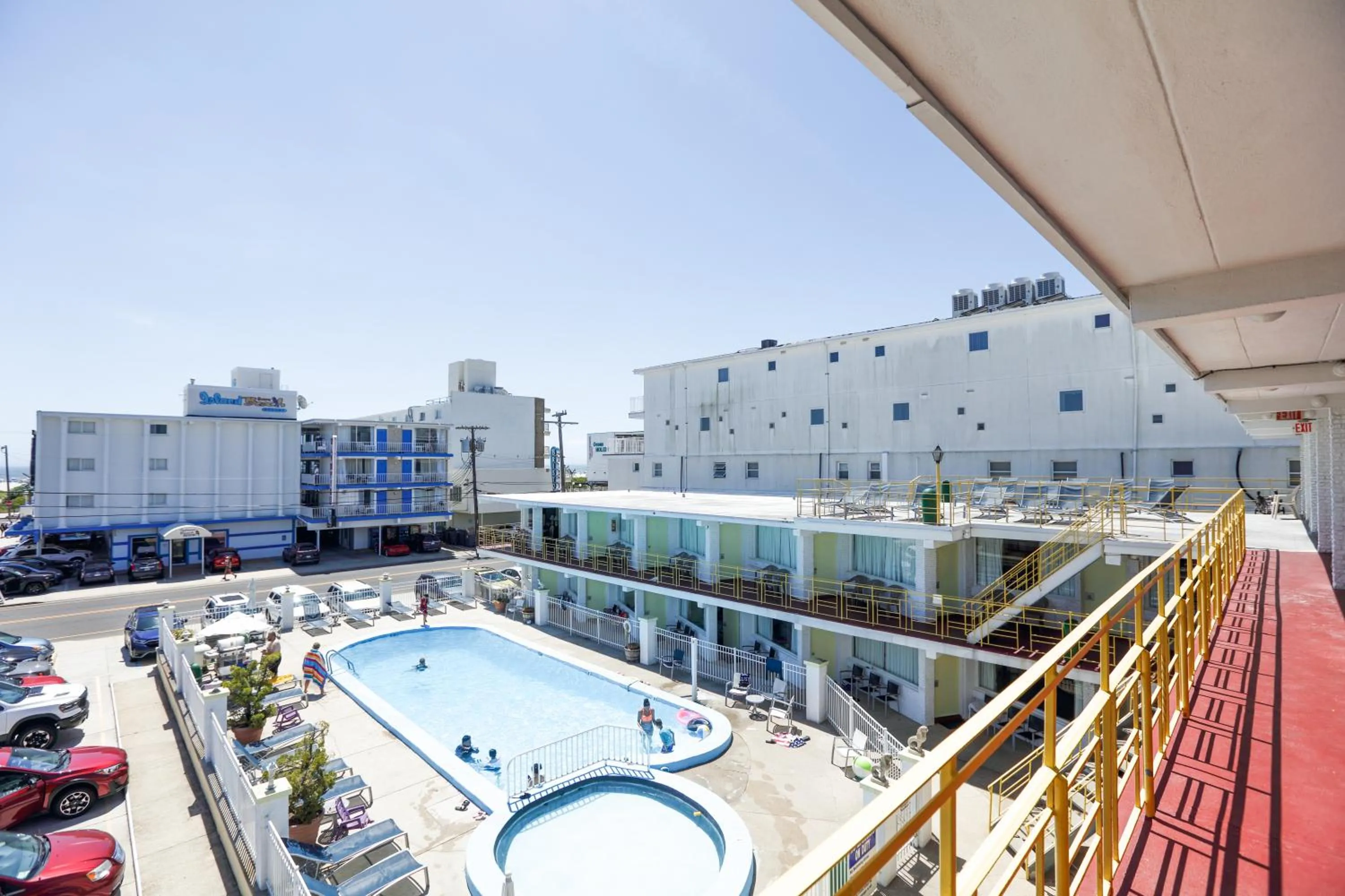 Balcony/Terrace in Viking Motel