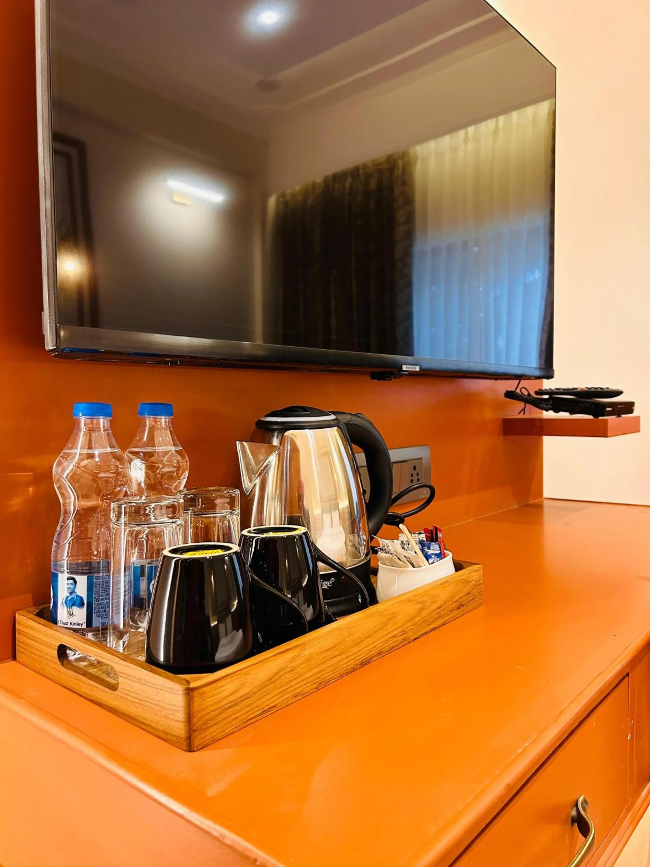 Coffee/tea facilities in Hotel Kamal Palace