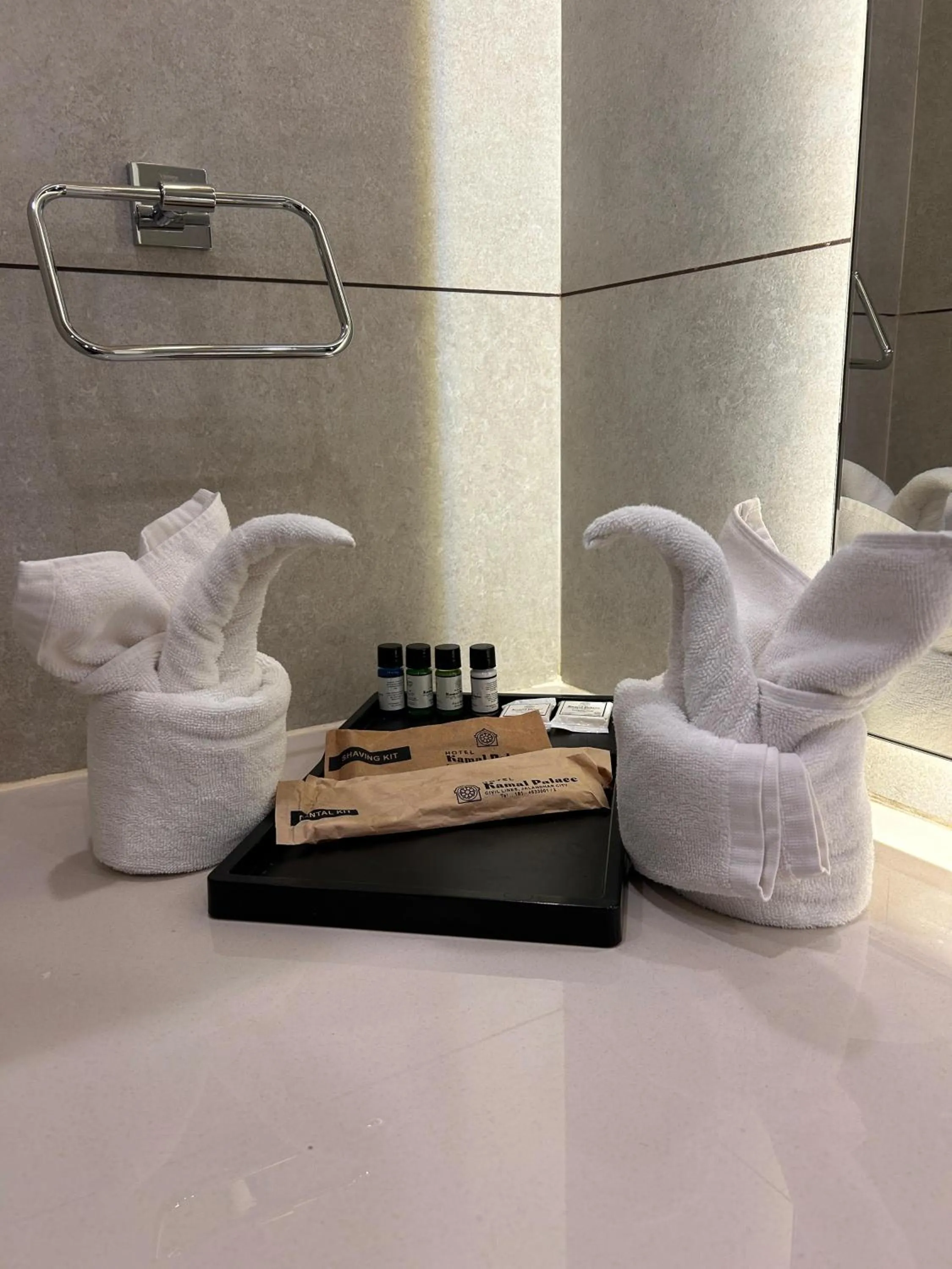 Bathroom in Hotel Kamal Palace