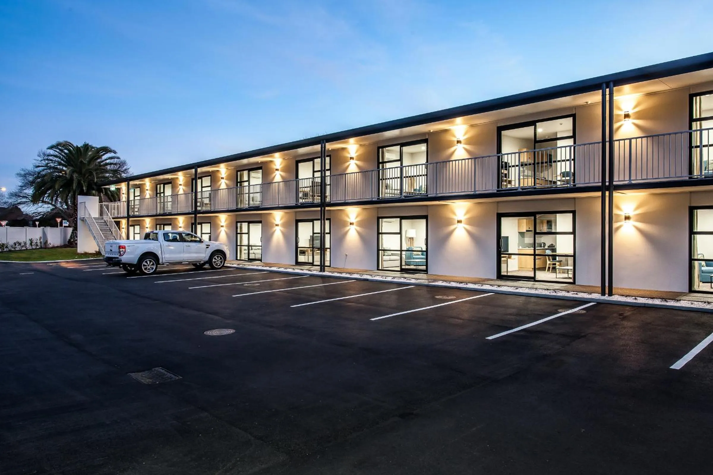 Property building in One88 on Commerce