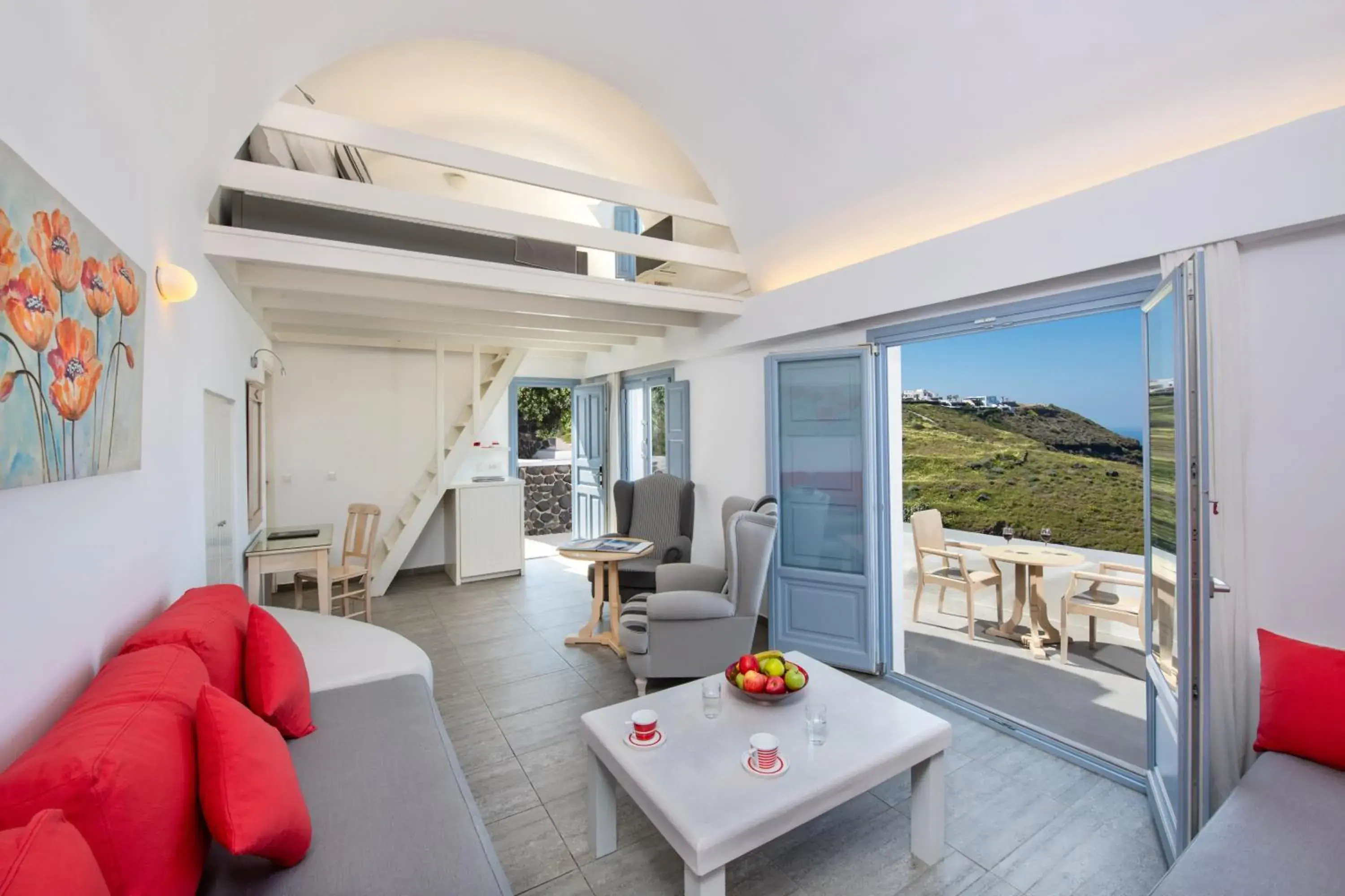 Living room in Apanemo Hotel & Suites Living room in Apanemo Hotel & Suites