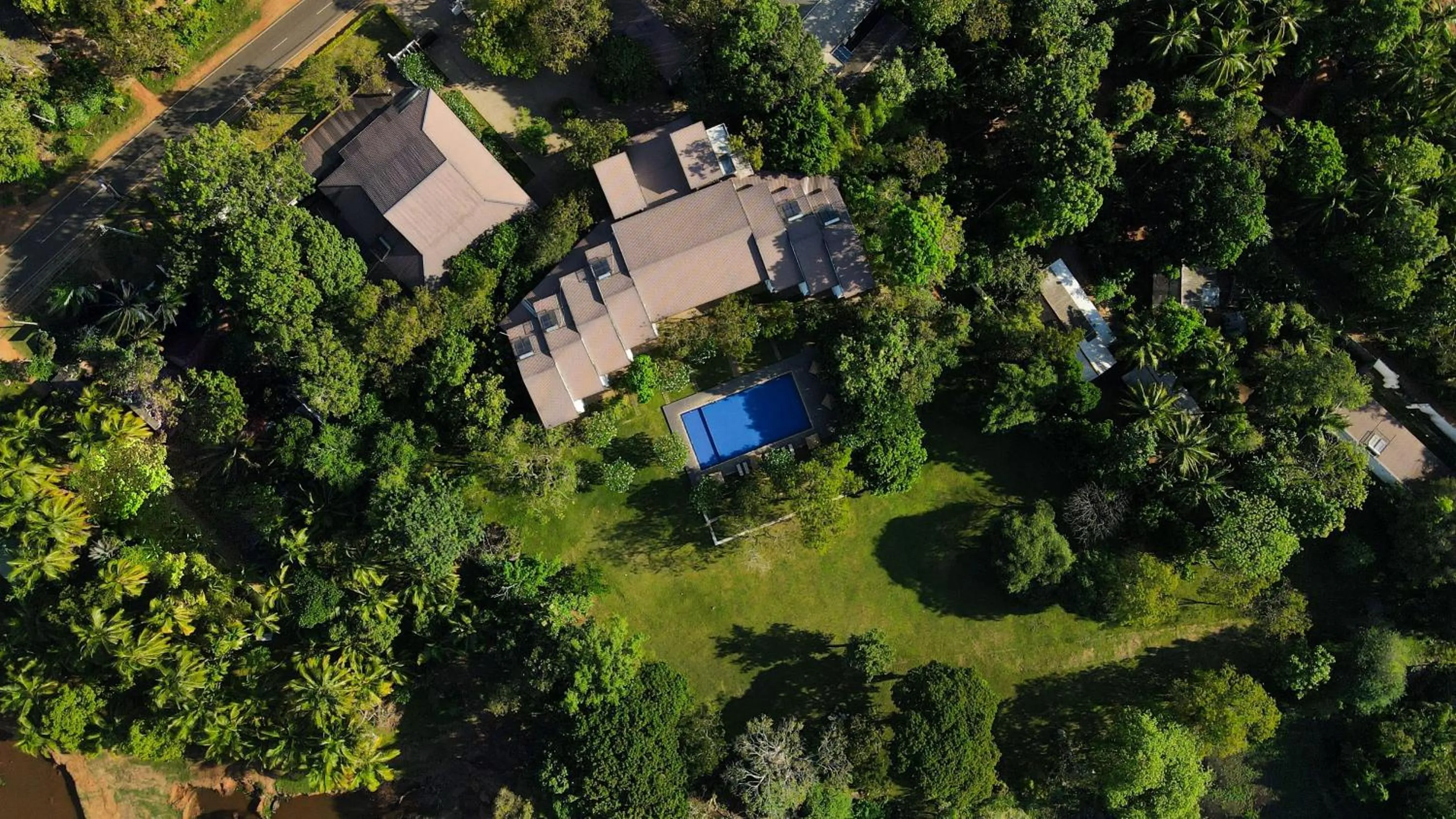 Bird's eye view in Grand Tamarind Lake
