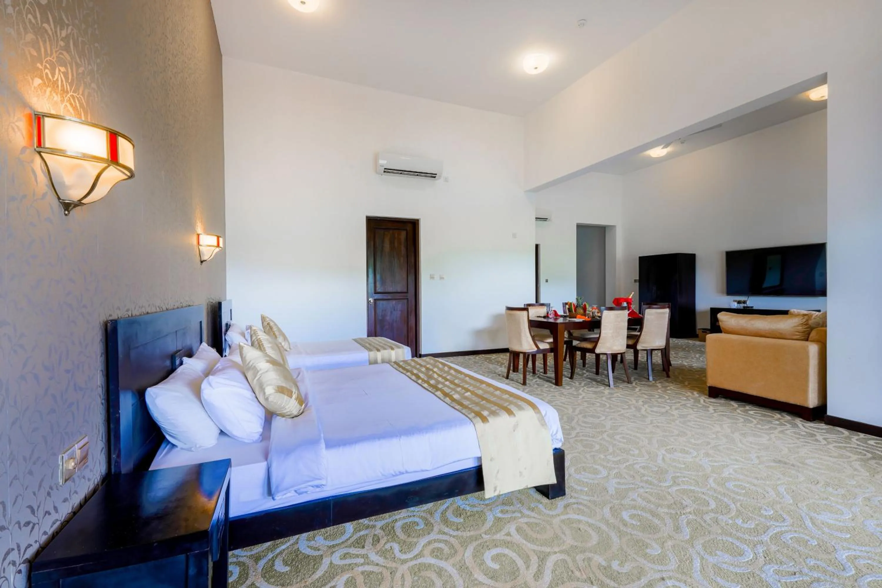 Bed in Grand Tamarind Lake