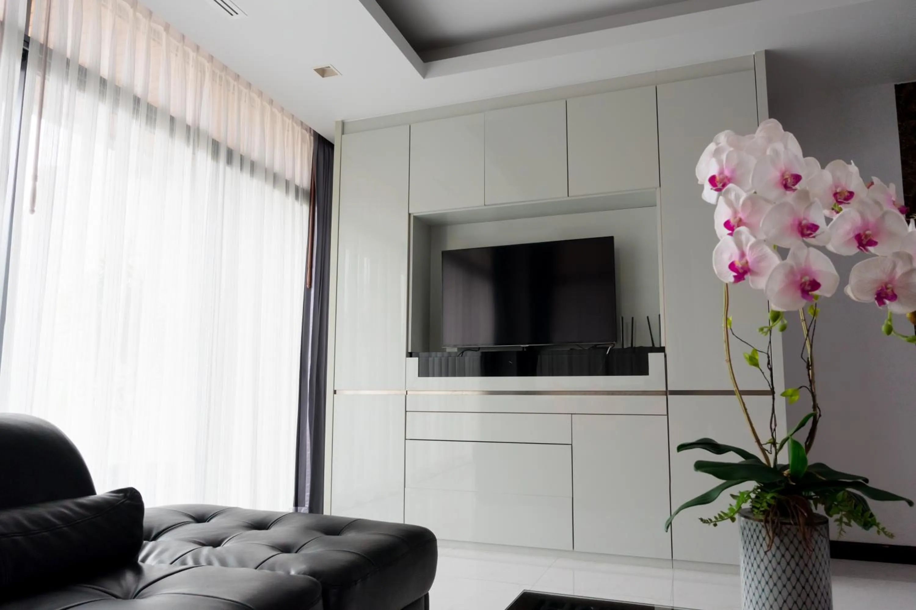 Living room in AQUA Villa Rawai