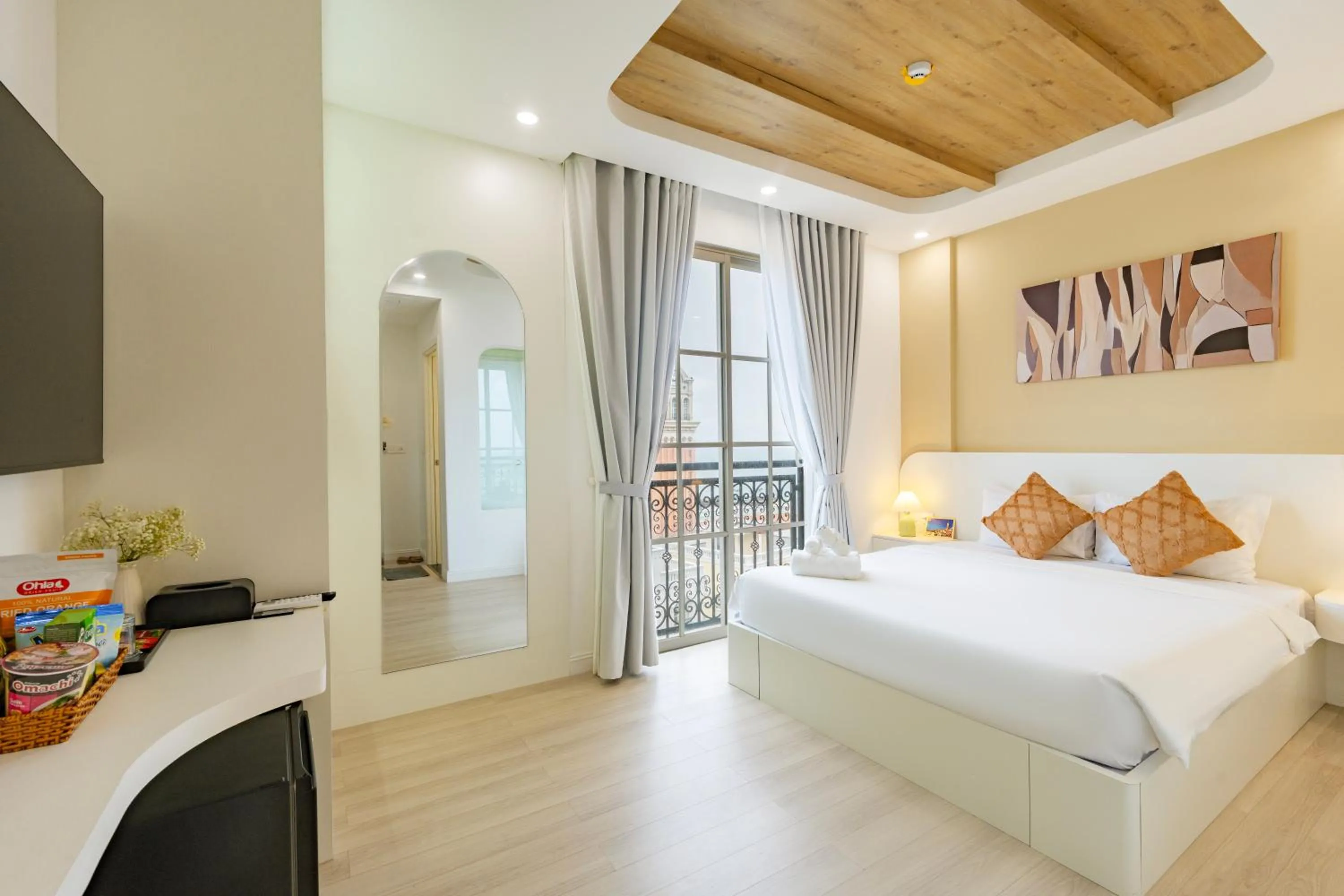Bed in Hub Multi Hotel Phu Quoc