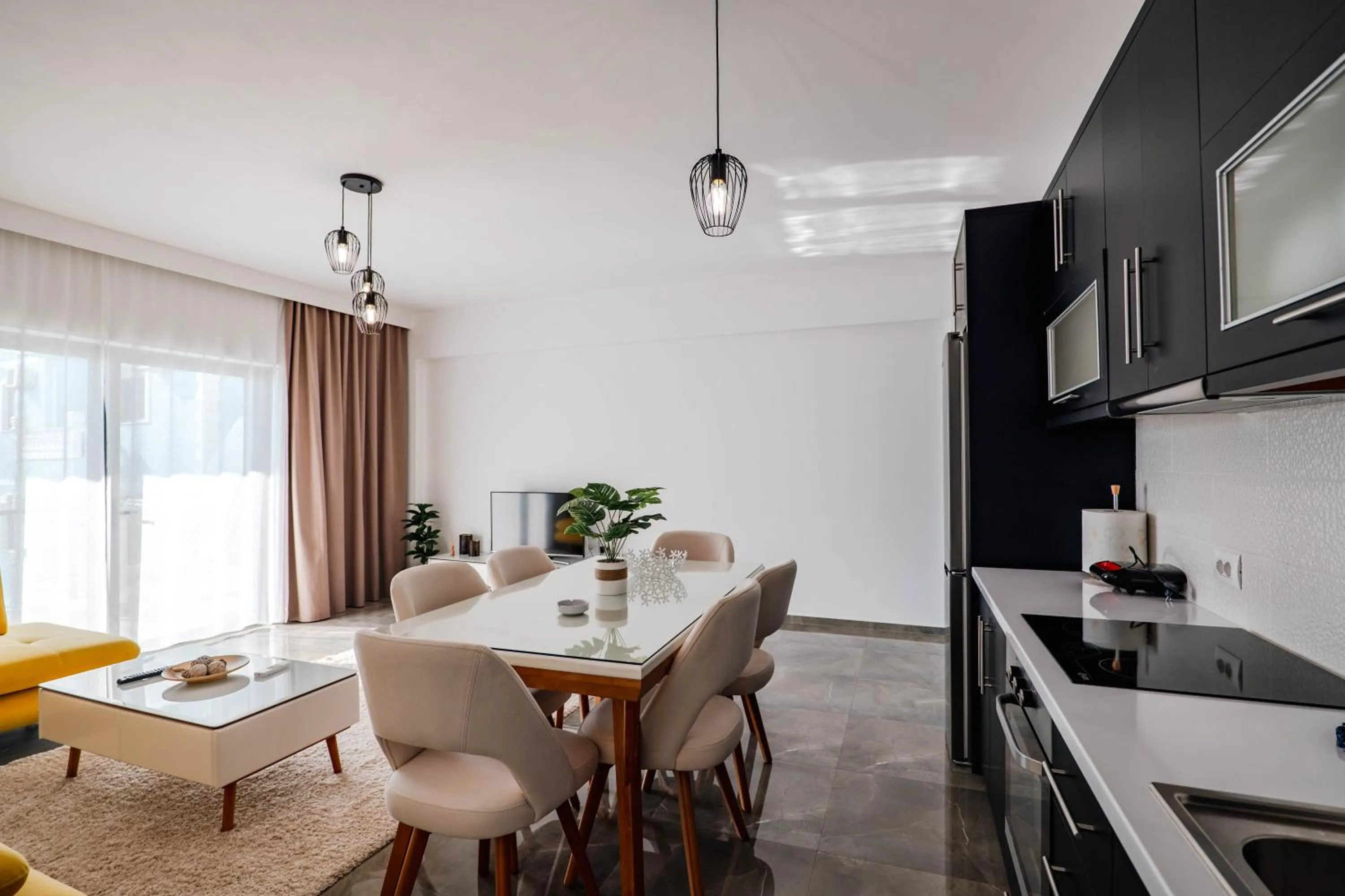 Kitchen or kitchenette in StarLight Apartments 2