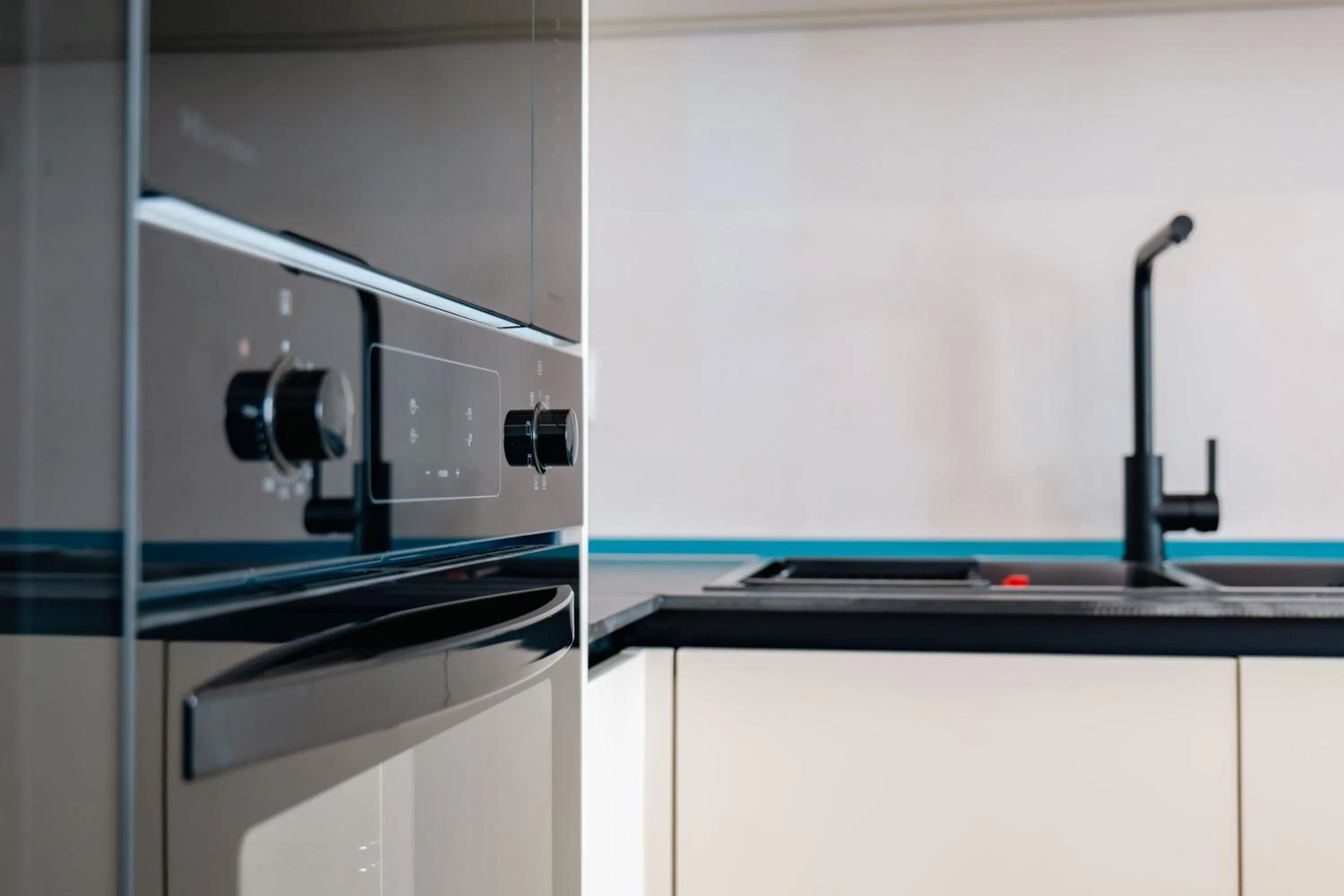 Kitchen or kitchenette in StarLight Apartments 2