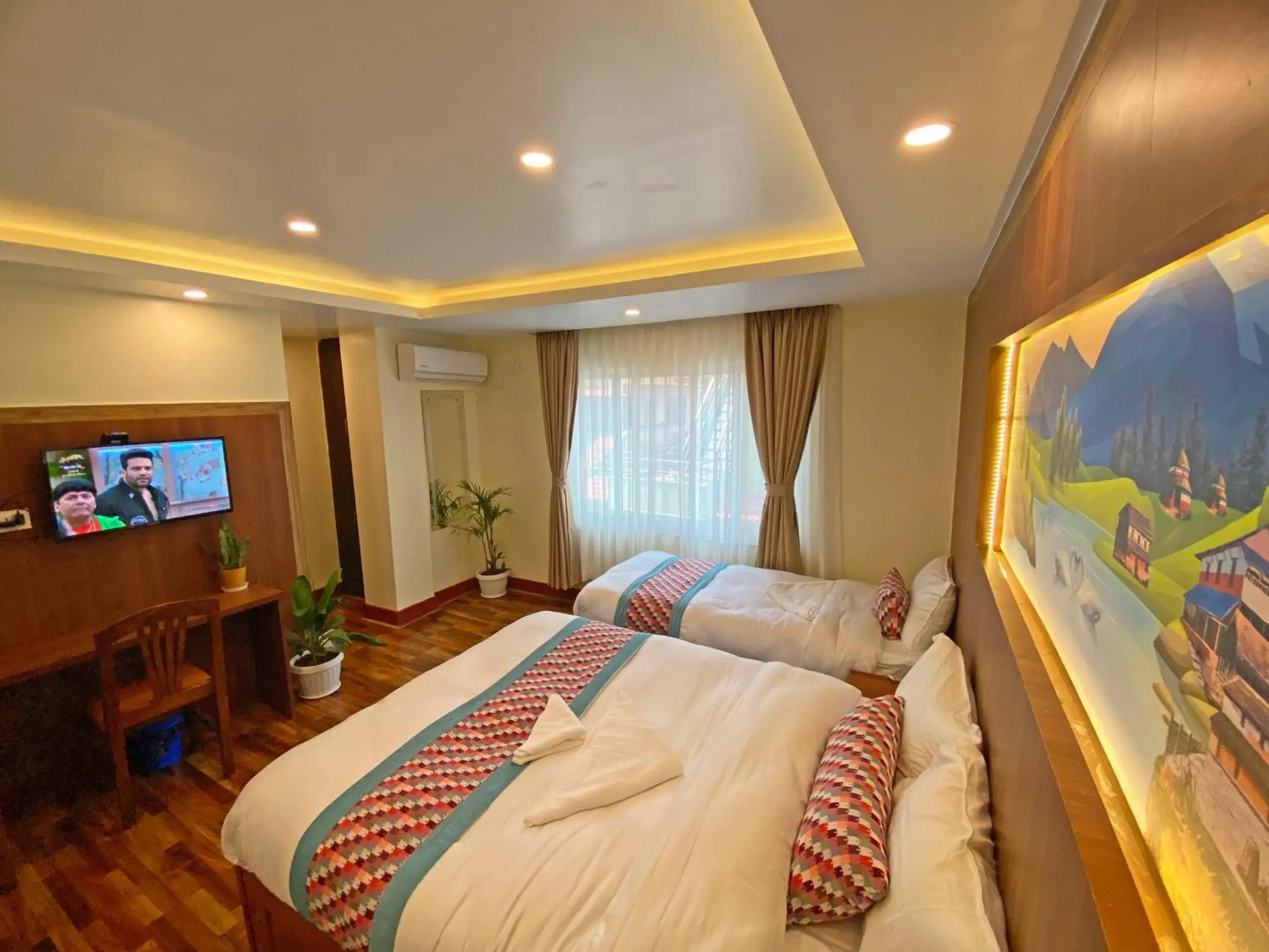 Deluxe Double or Twin Room in Hotel Himalayan BTS Deluxe Double or Twin Room in Hotel Himalayan BTS