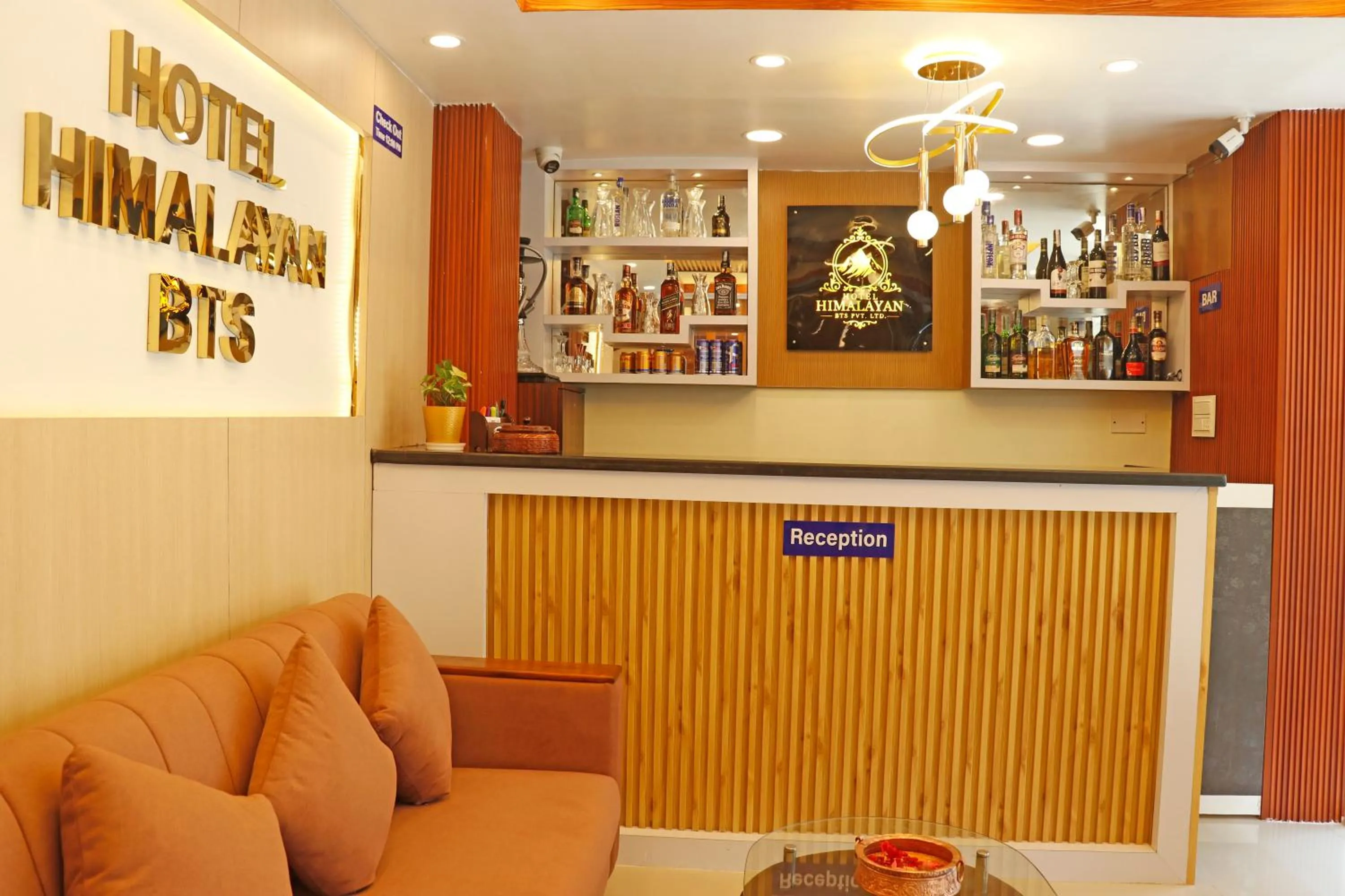 Lobby or reception in Hotel Himalayan BTS