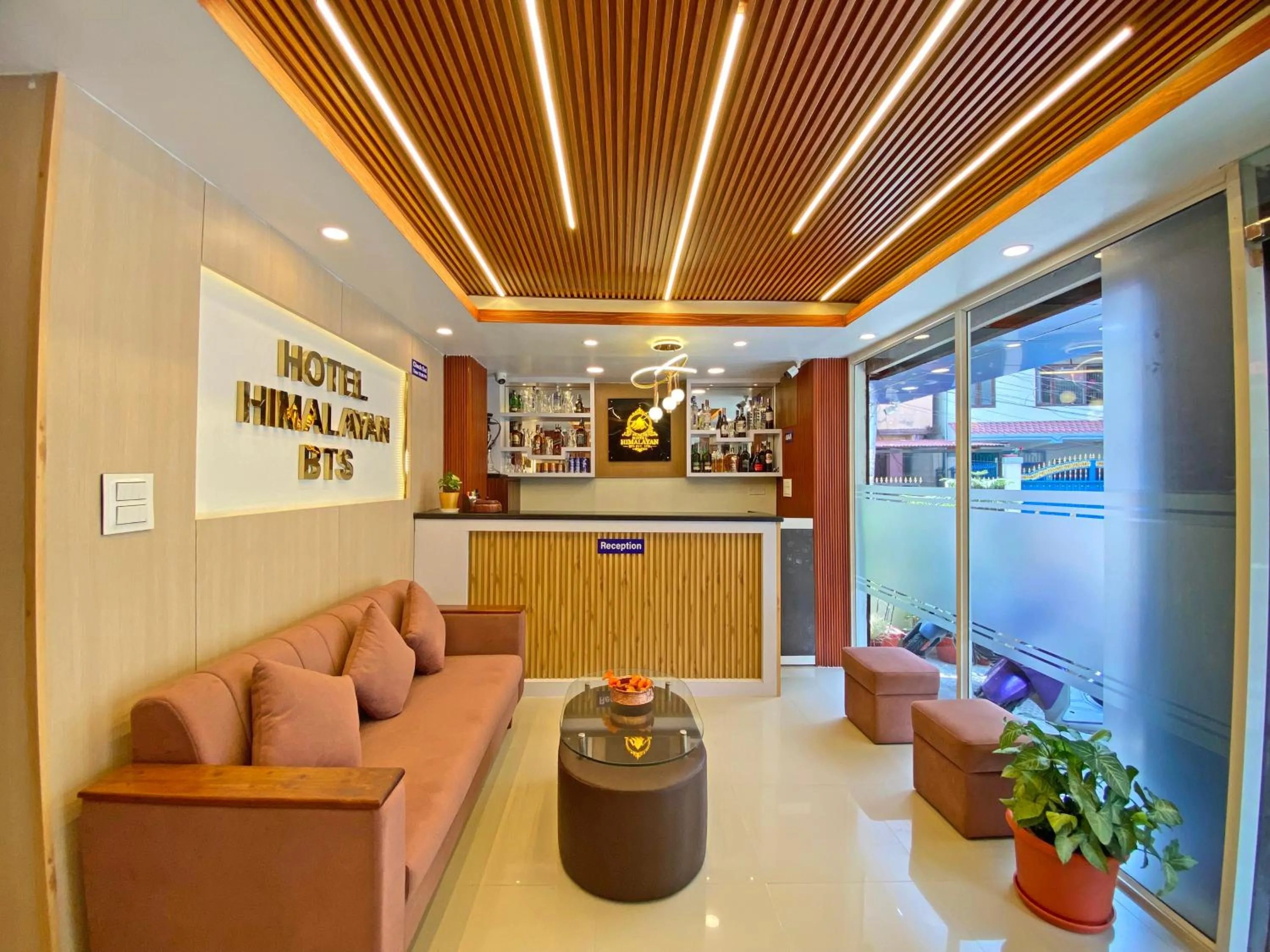 Lobby or reception in Hotel Himalayan BTS