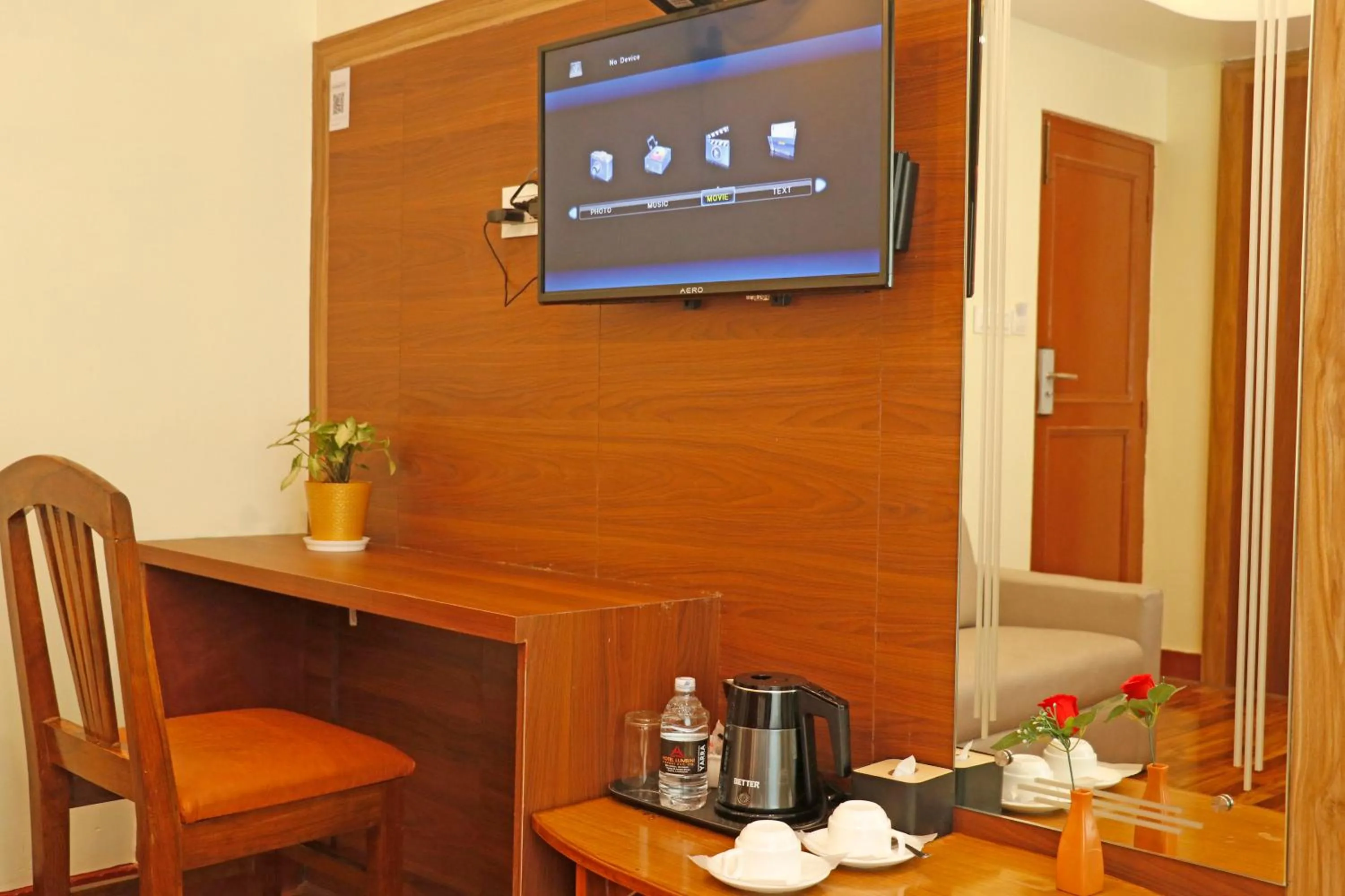 TV and multimedia in Hotel Himalayan BTS