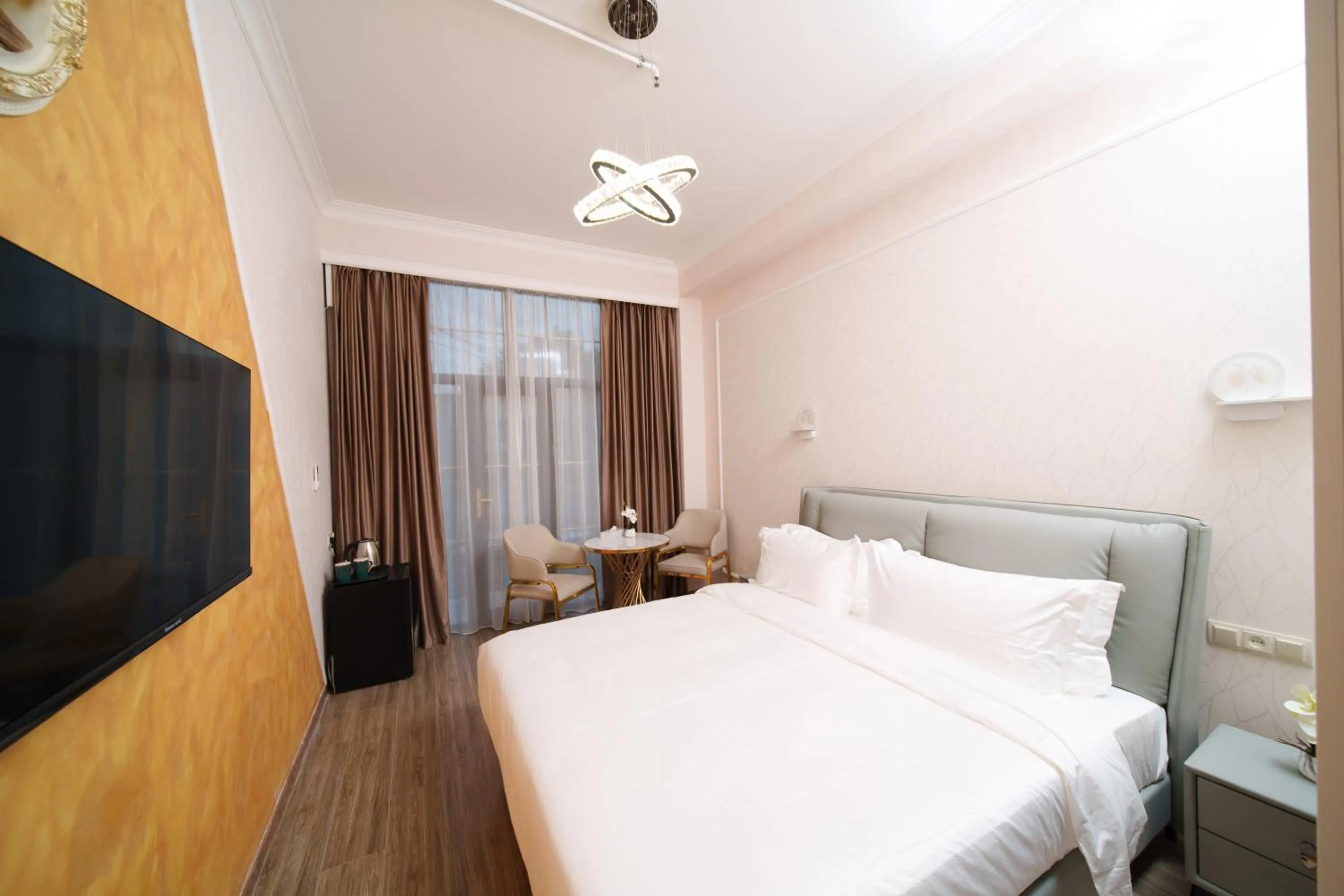 Bed in Emmanuel Hotel Yerevan