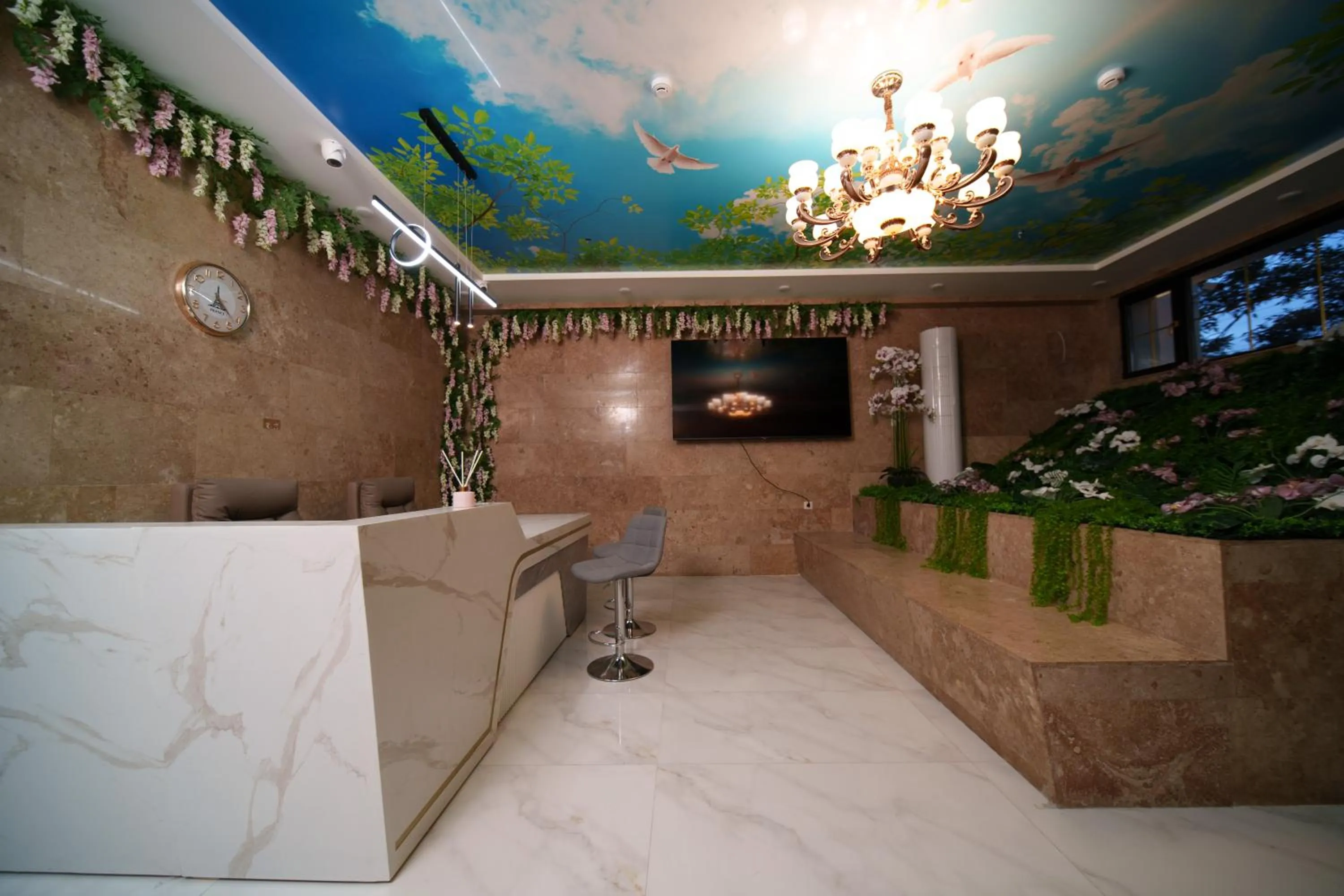 Lobby or reception in Emmanuel Hotel Yerevan