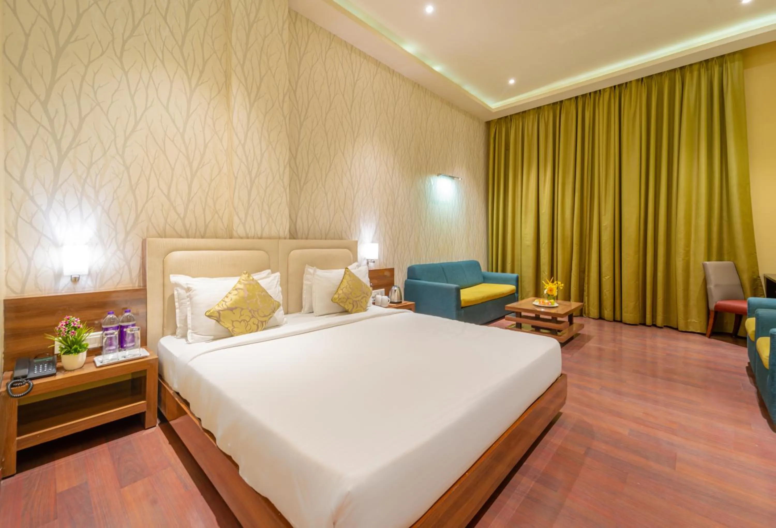 Bed in Shamrock Greens by Jardin Hotels