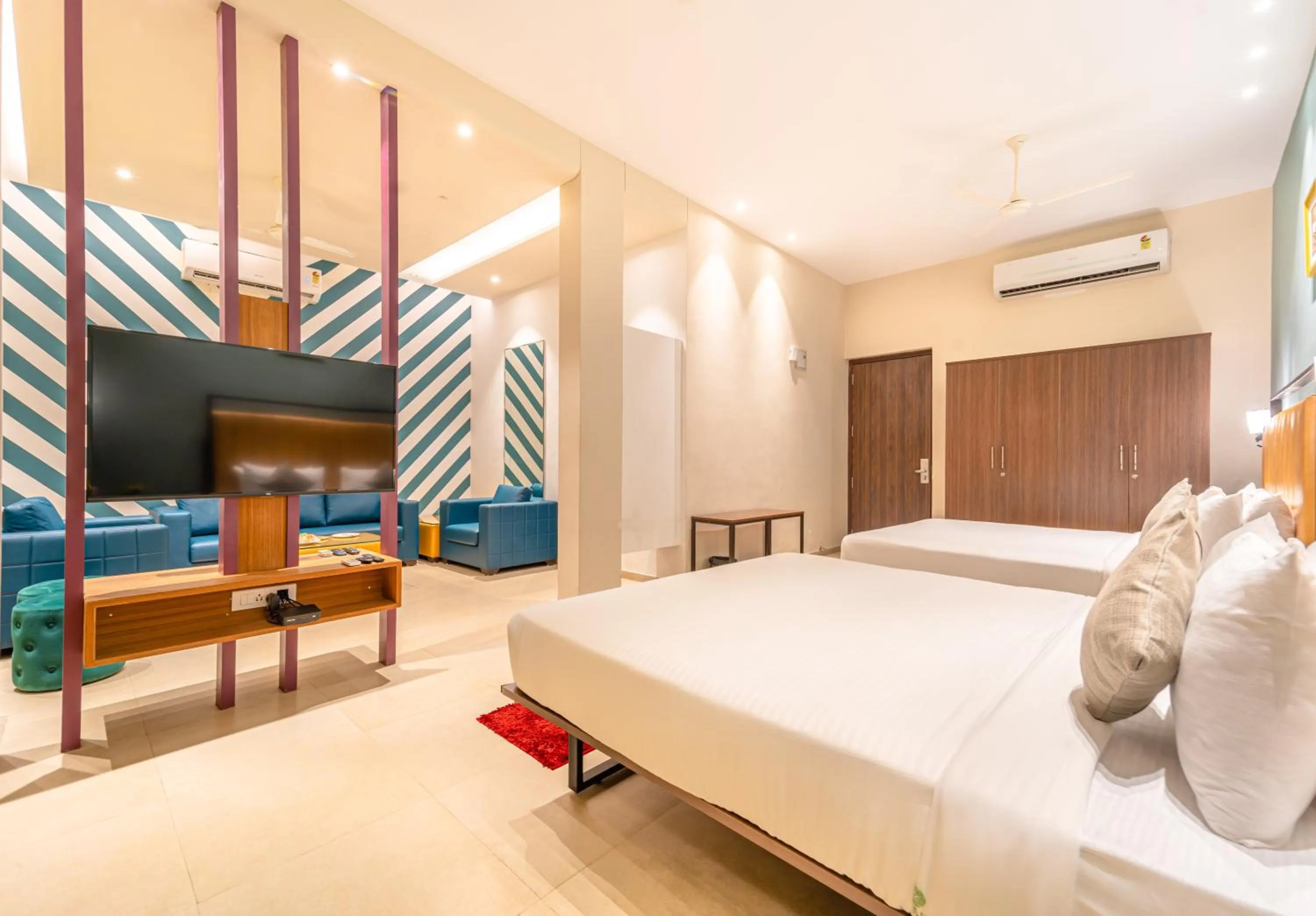 Bed in Shamrock Greens by Jardin Hotels