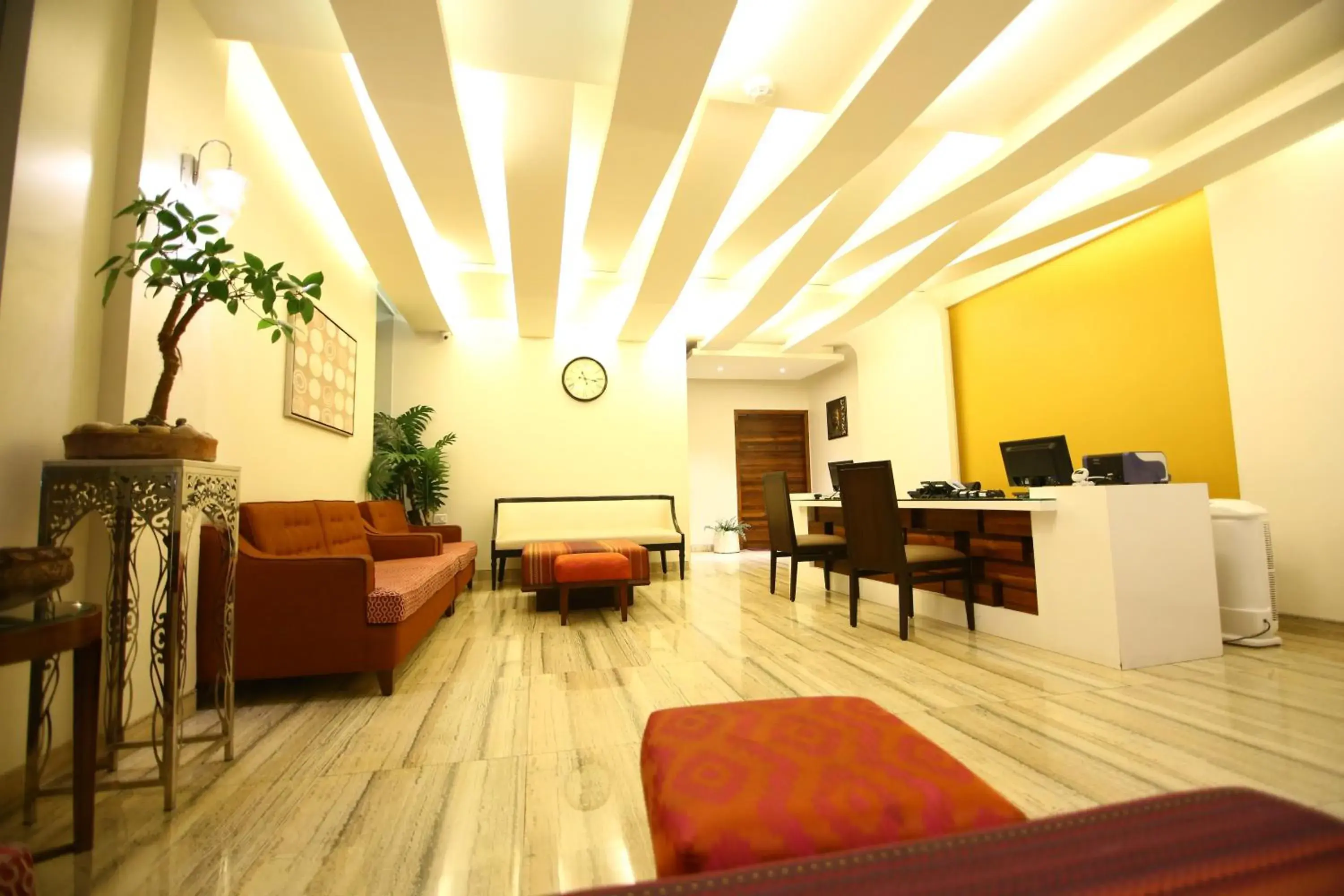 Lobby or reception in Shamrock Greens by Jardin Hotels Lobby or reception in Shamrock Greens by Jardin Hotels