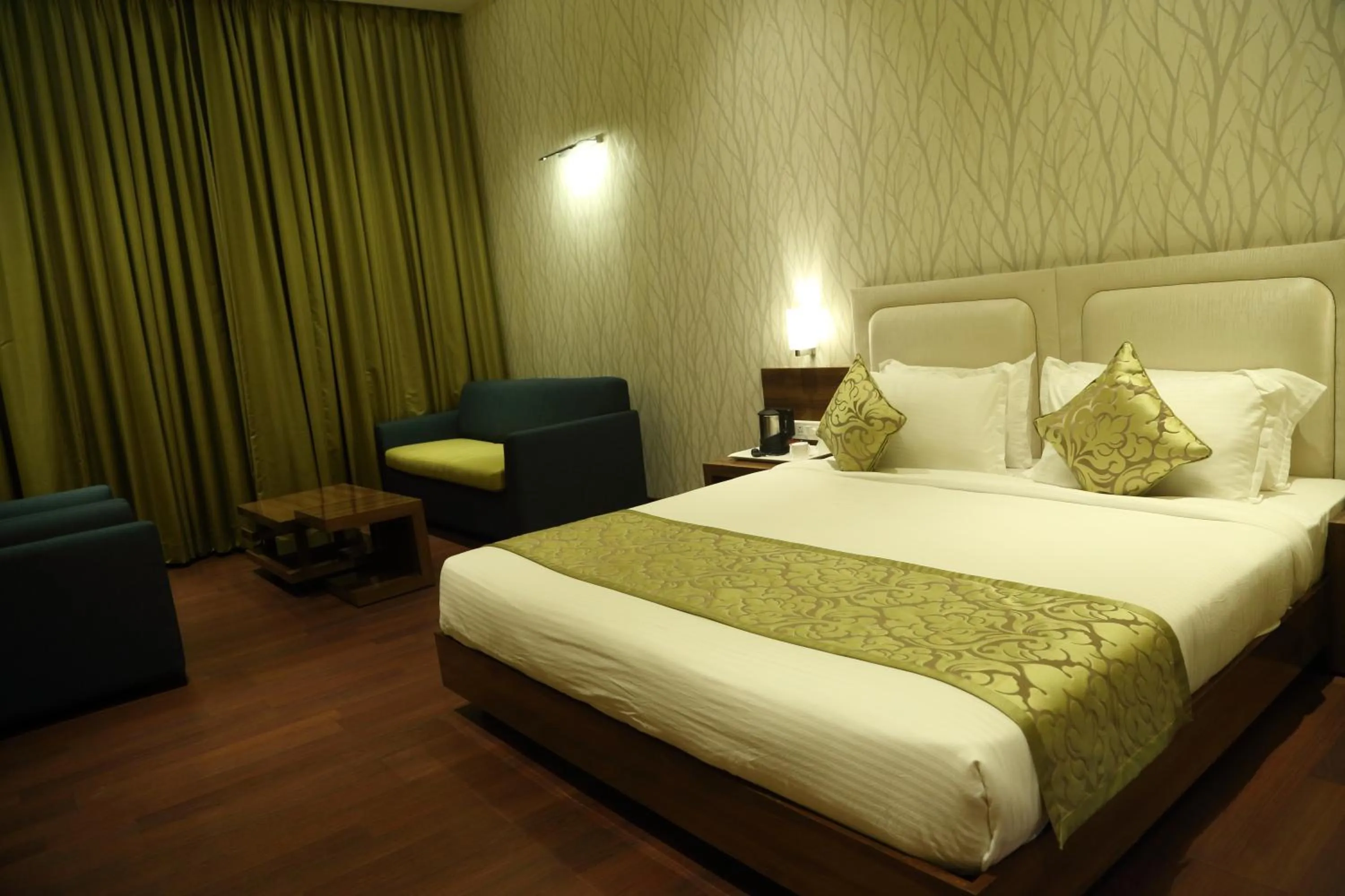 Bed in Shamrock Greens by Jardin Hotels