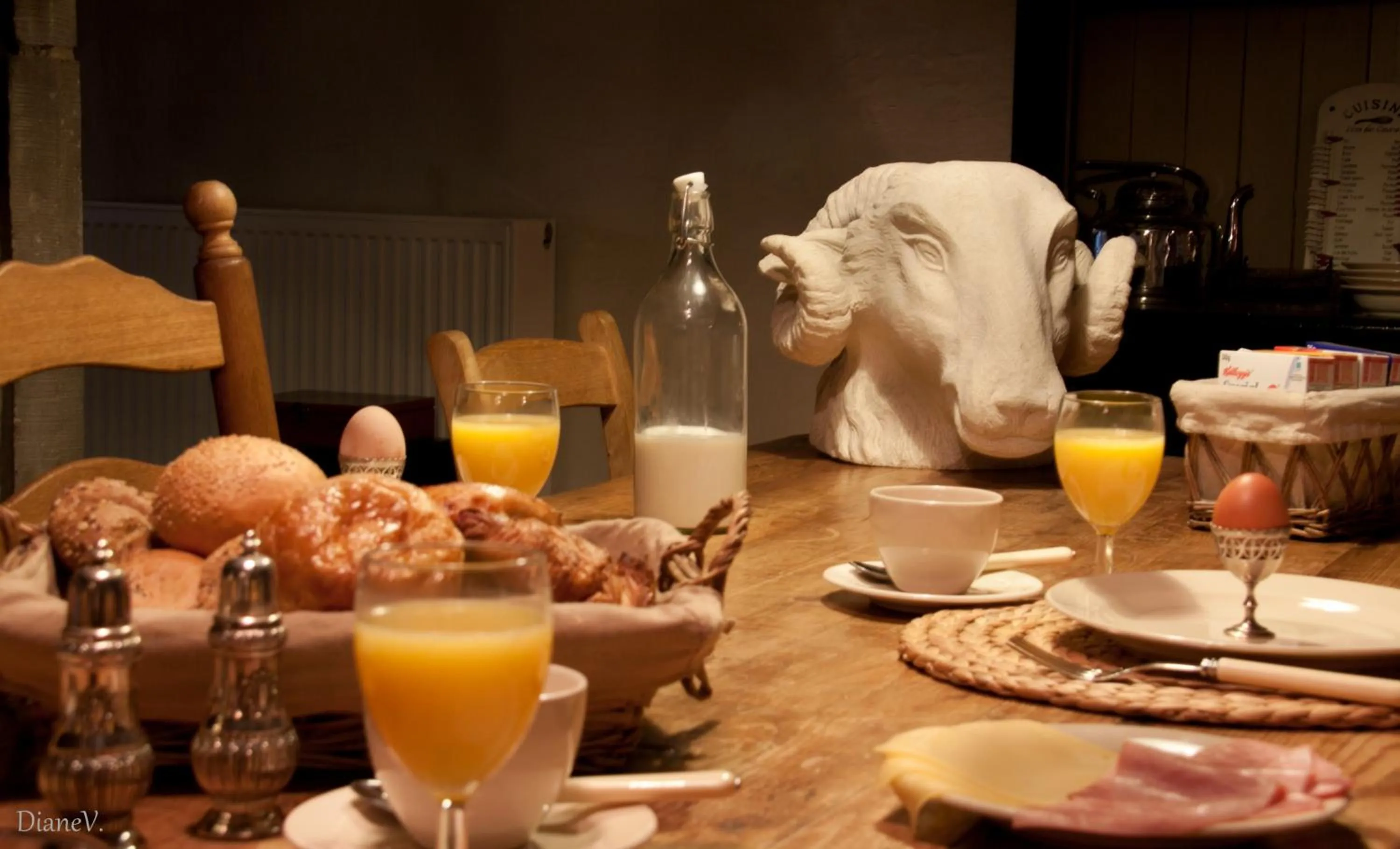 Restaurant/places to eat in Gastenlogies Blauwe Schaap