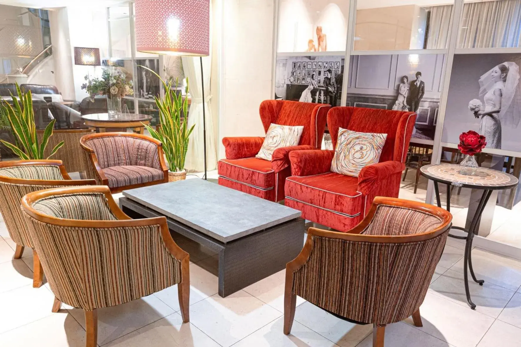 Lobby or reception in Hotel Crystal Palace Lobby or reception in Hotel Crystal Palace