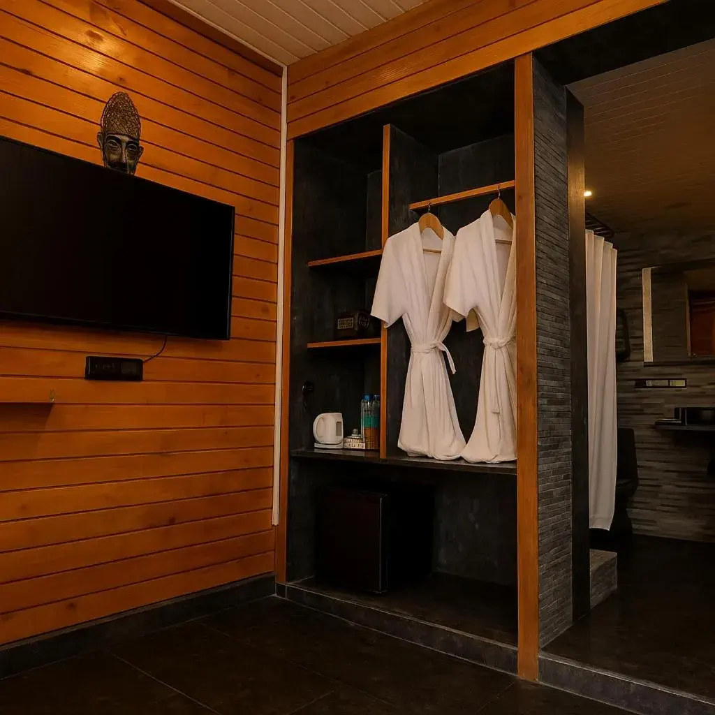 Deluxe Double Room in Rumourss Sky Villa & Resort Deluxe Double Room in Rumourss Sky Villa & Resort