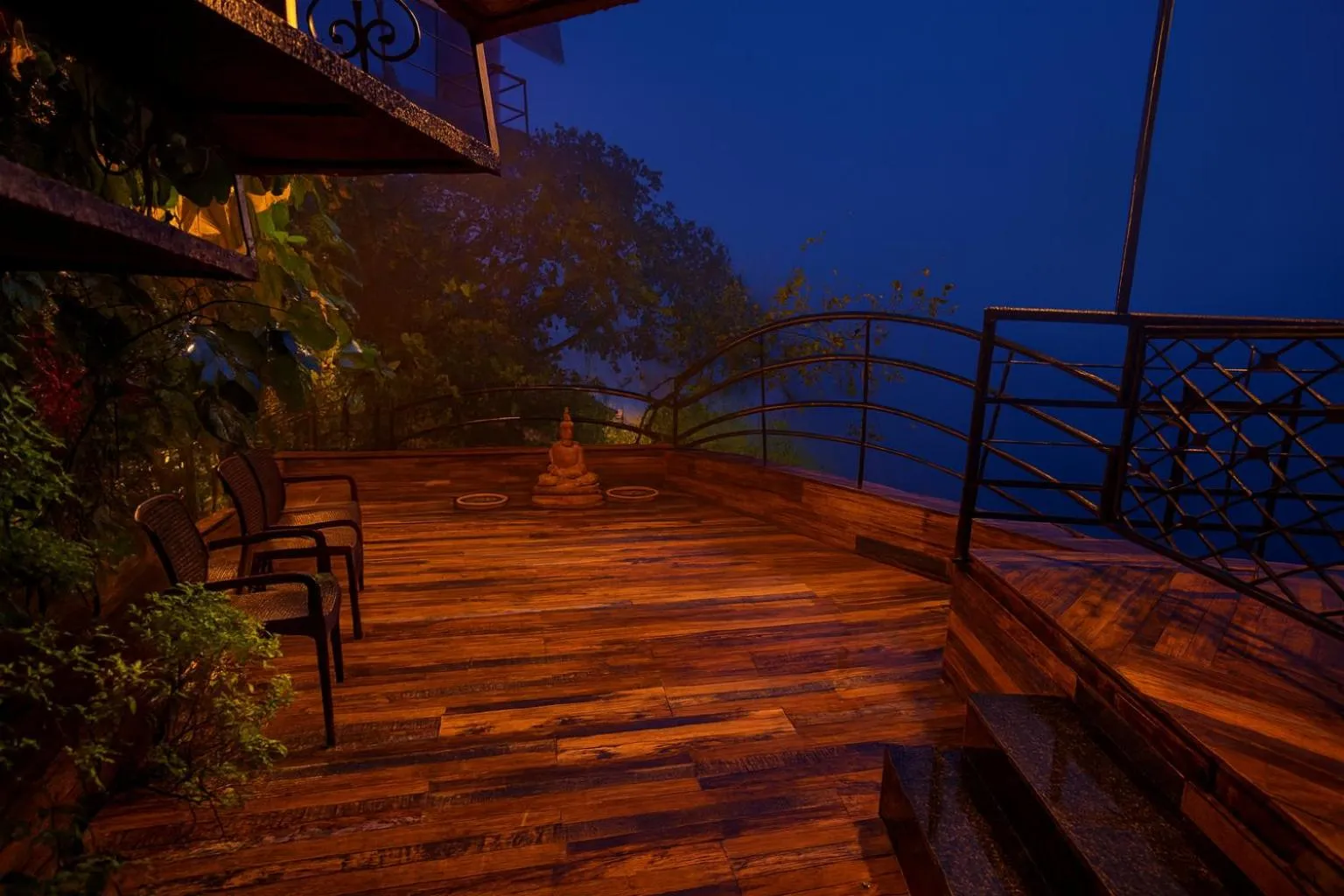 Balcony/Terrace in Rumourss Sky Villa & Resort