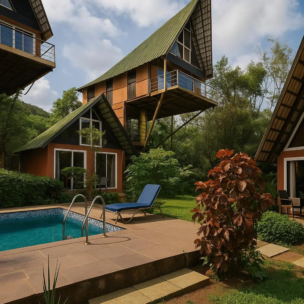 Property building in Rumourss Sky Villa & Resort