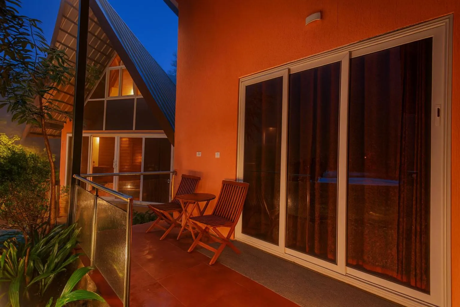 Balcony/Terrace in Rumourss Sky Villa & Resort