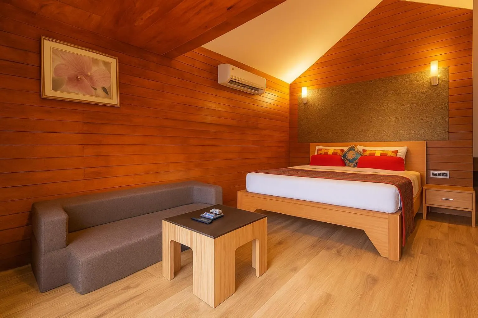 Bedroom, Bed in Rumourss Sky Villa & Resort