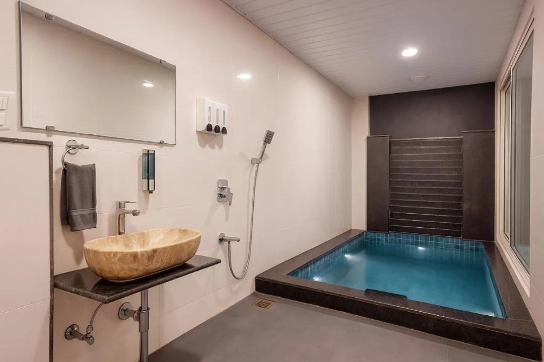 Pool view in Rumourss Sky Villa & Resort