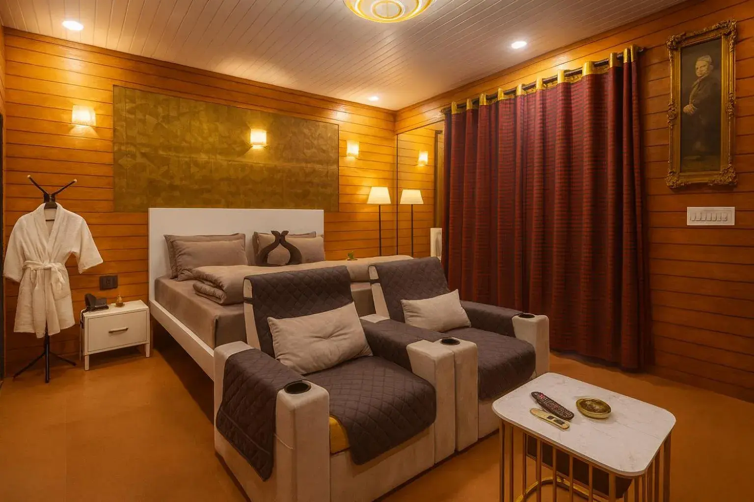 Bed in Rumourss Sky Villa & Resort Bed in Rumourss Sky Villa & Resort