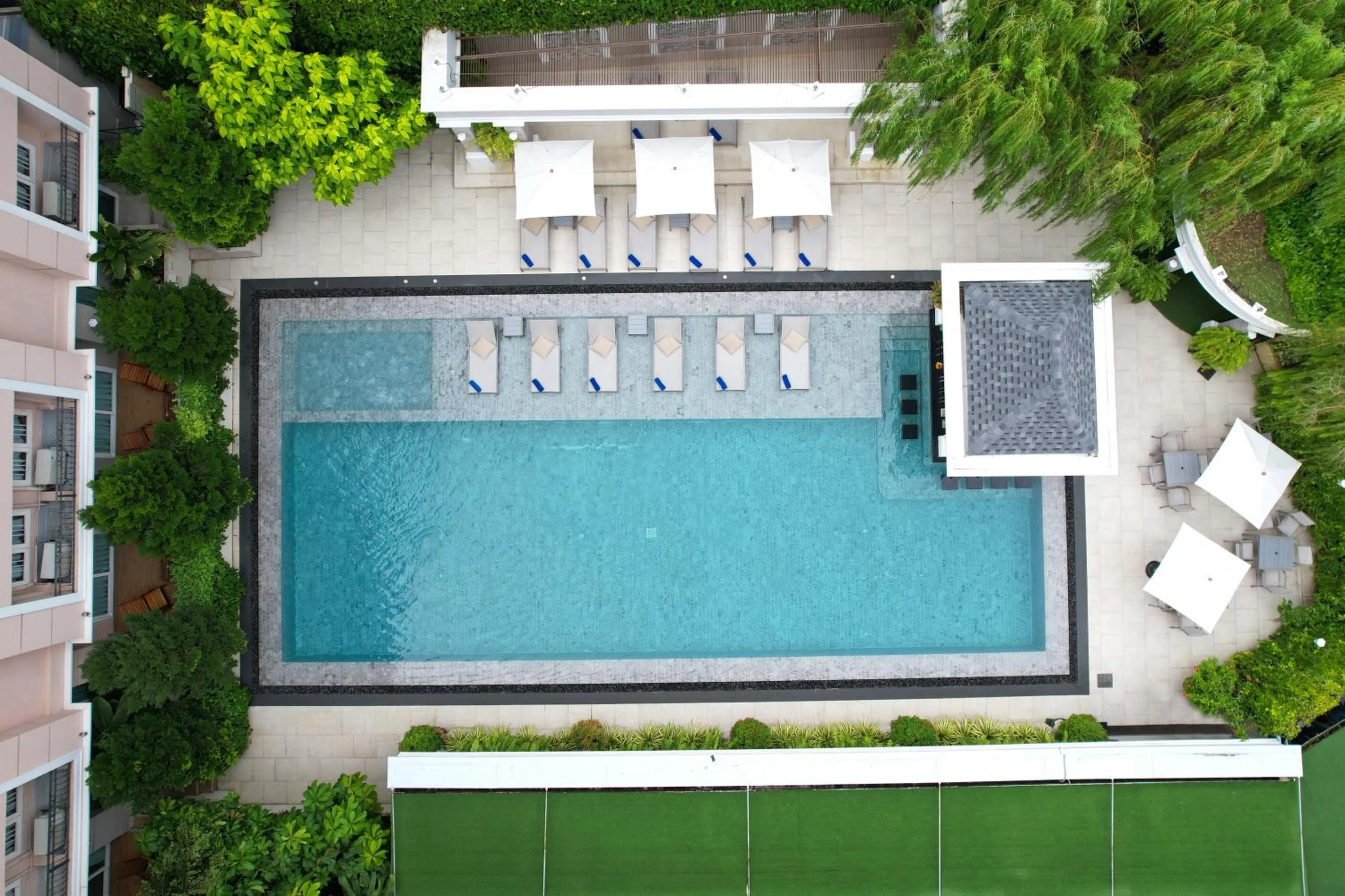 Property building in The Beverly Hotel Pattaya