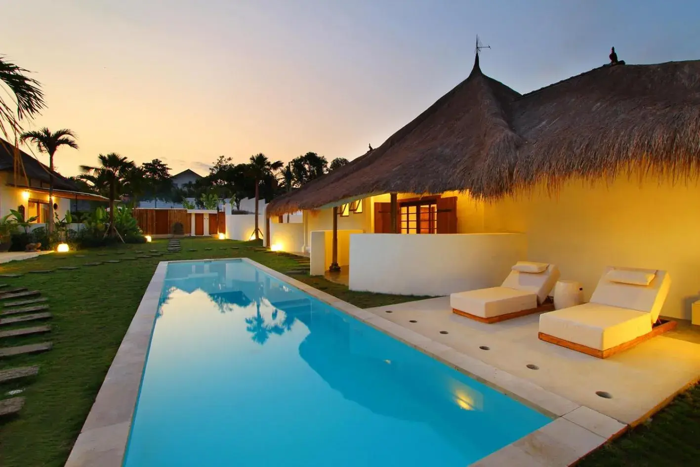 Garden view in The Apartments Umalas Garden view in The Apartments Umalas