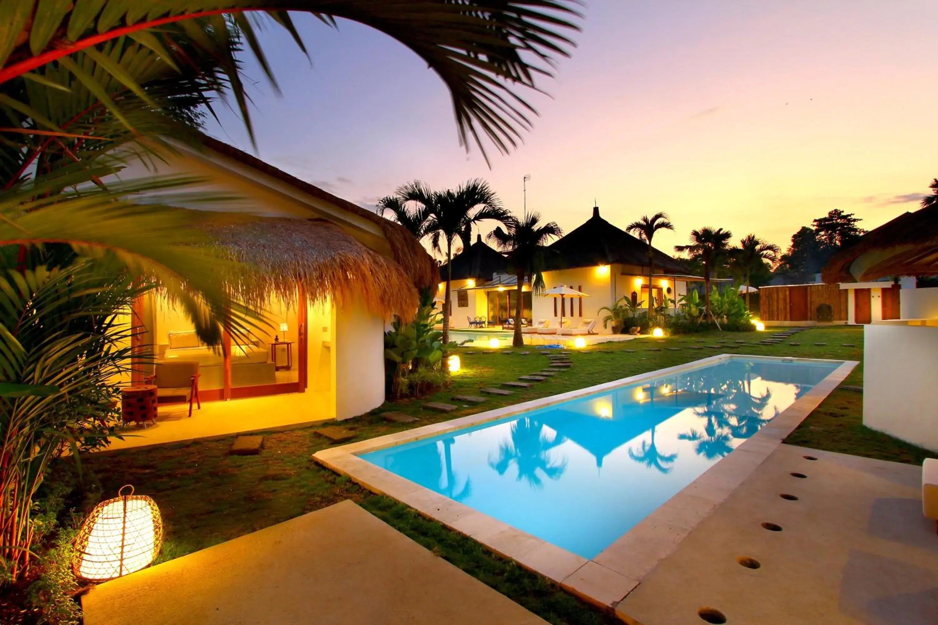 Garden view in The Apartments Umalas Garden view in The Apartments Umalas