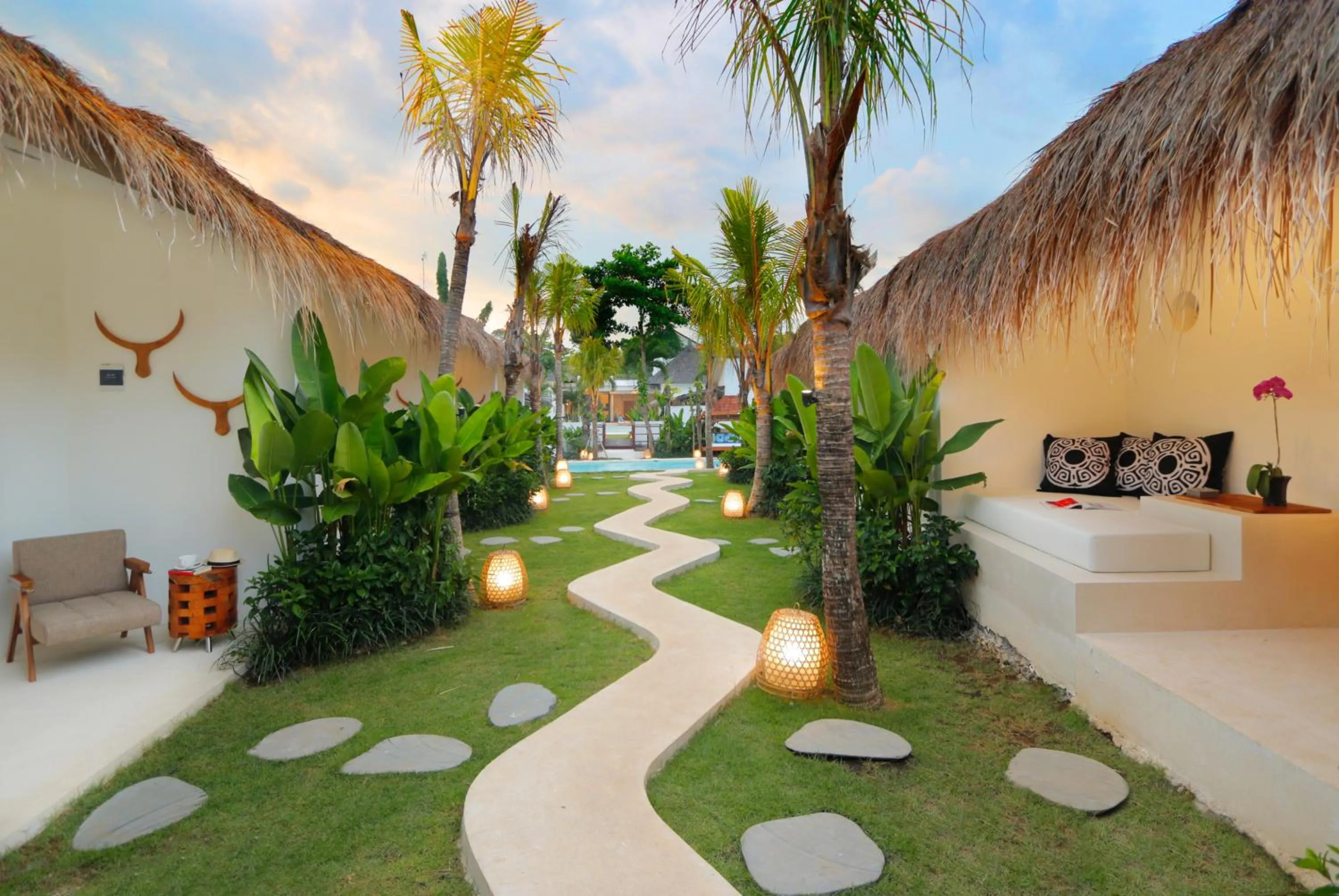 Garden in The Apartments Umalas