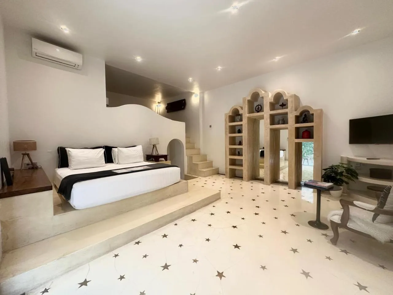 Bedroom, Bed in The Apartments Umalas